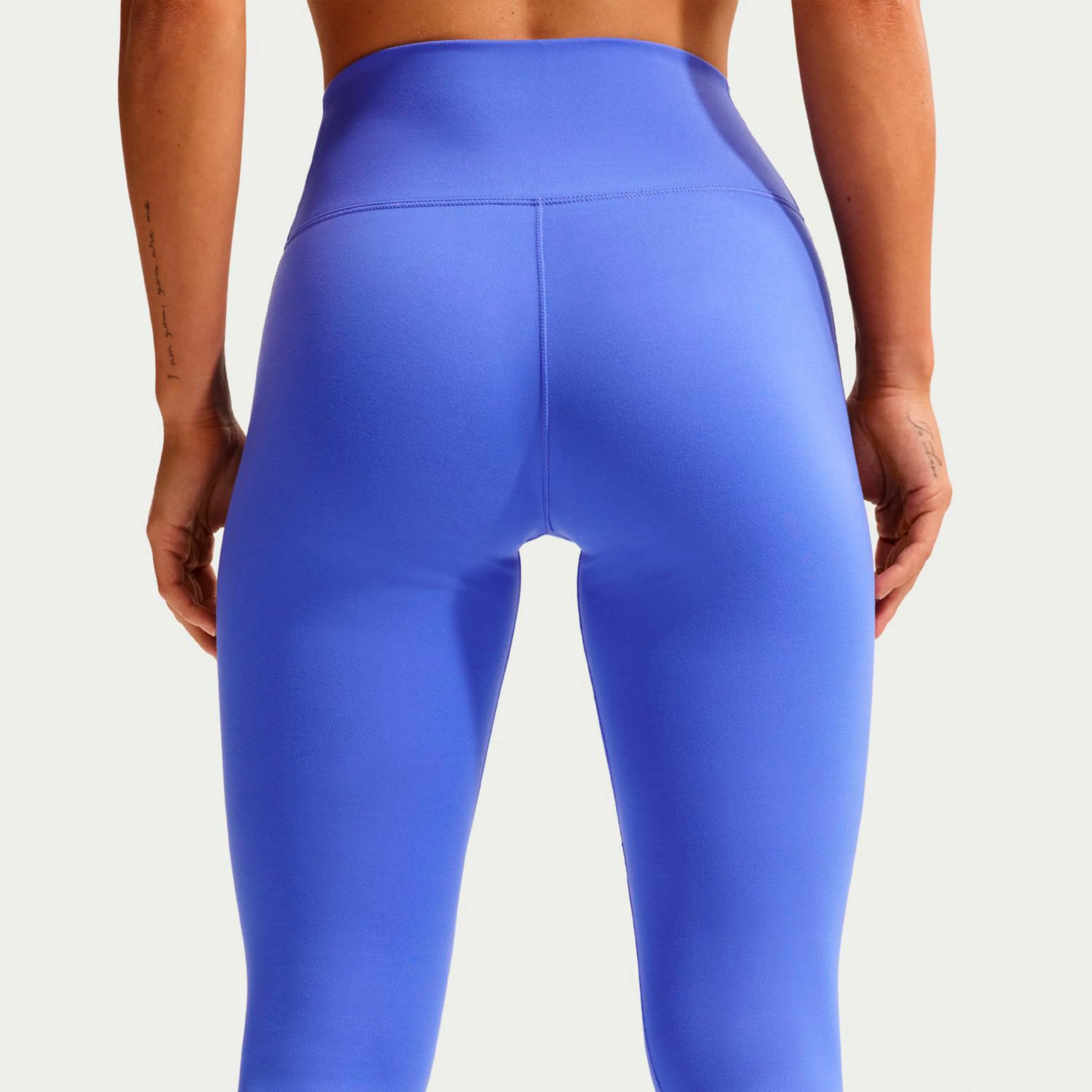 Dri-Fit One High Rise Malla Mujeres-azul - Image 5