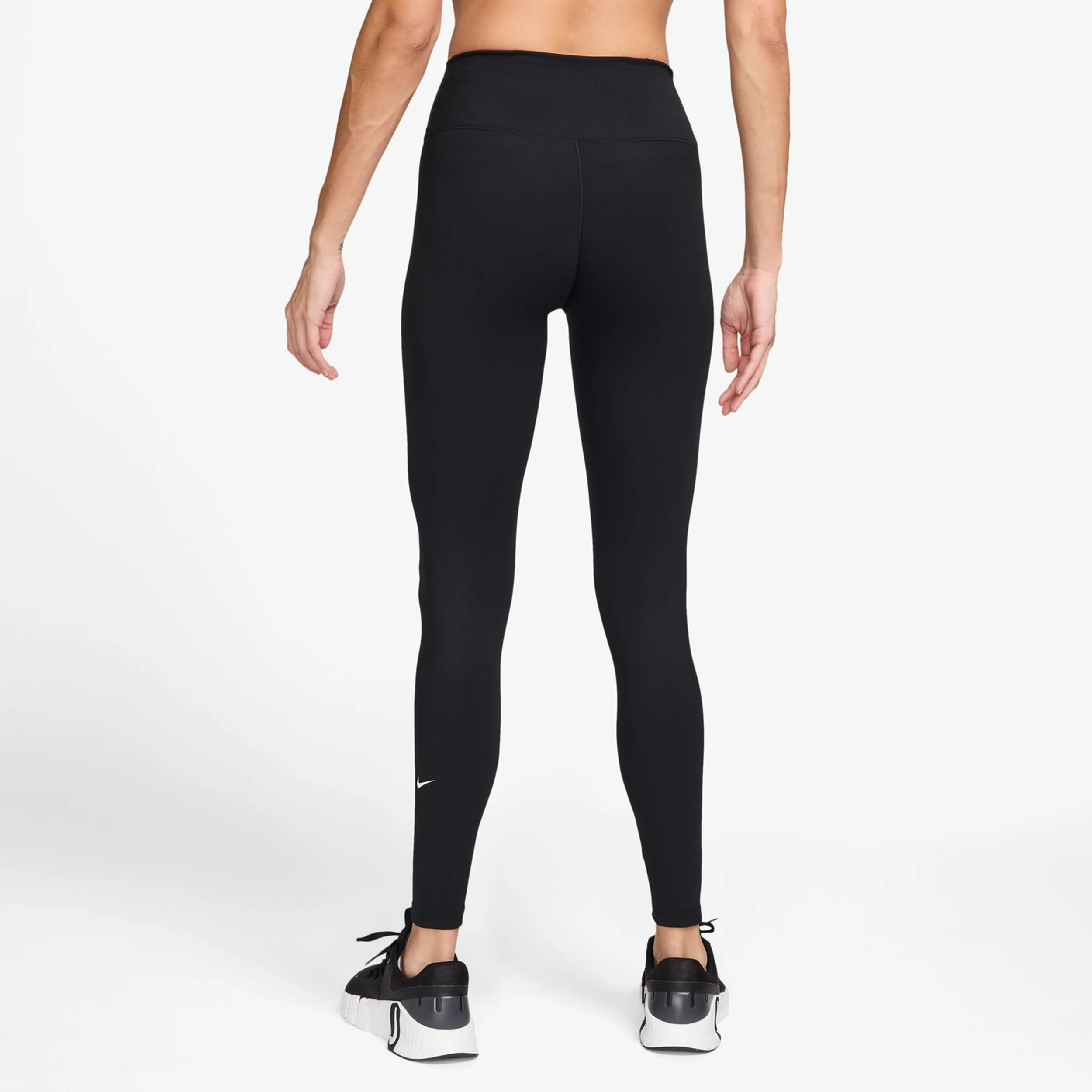 Dri-FIT One High Rise Malla Mujeres-Negro - Image 2