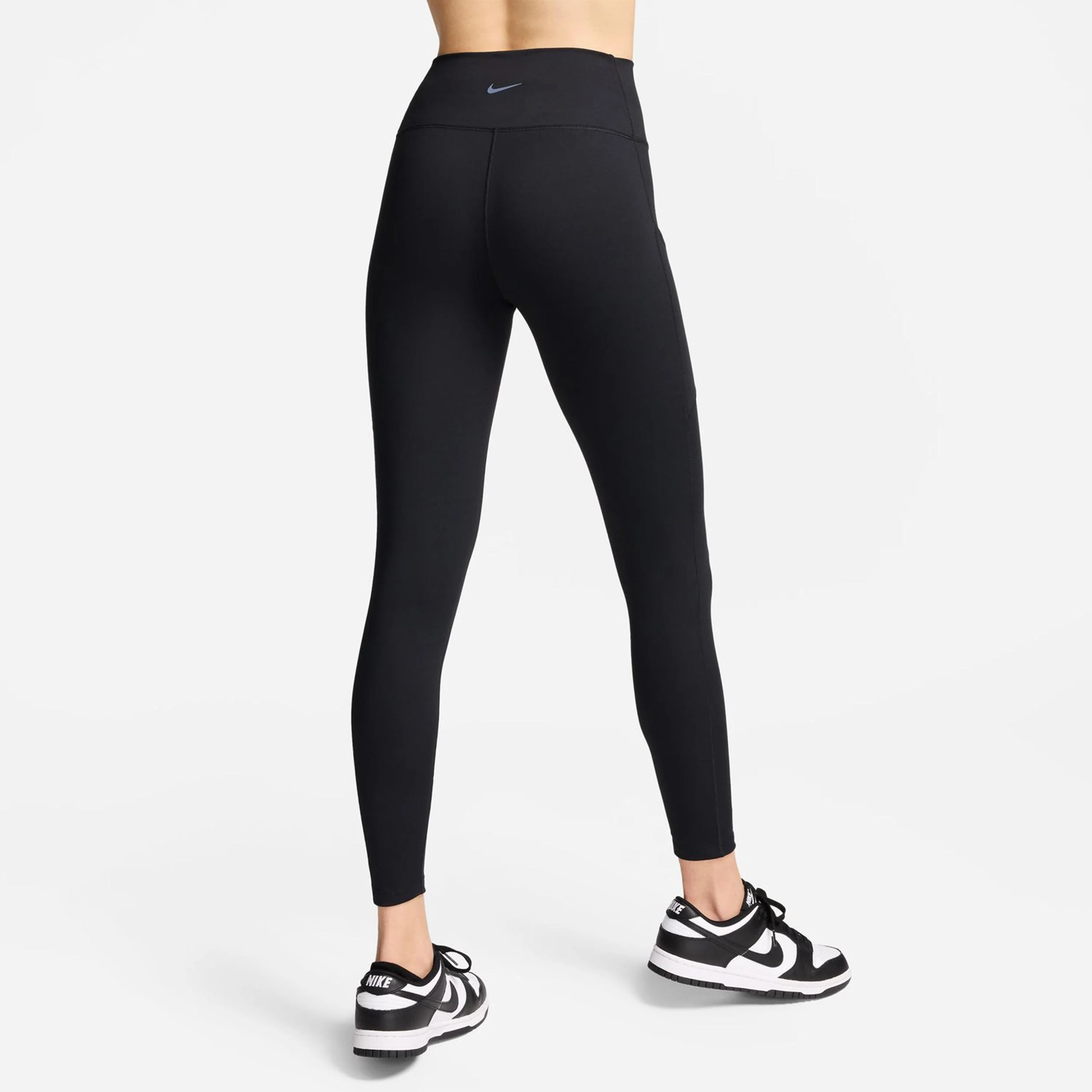 Dri-Fit One High-Waisted 7/8 Pocket Malla Mujeres-Negro - Image 6