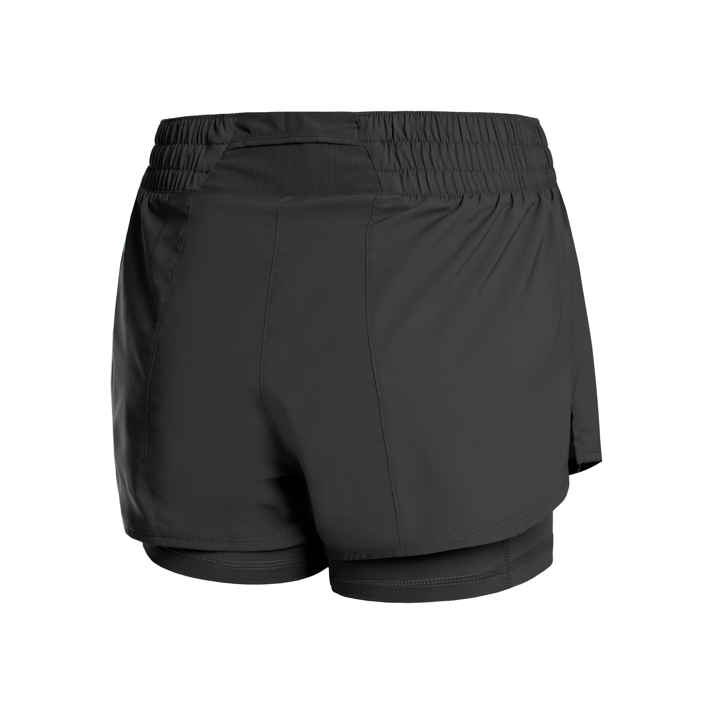 Dri-Fit One MR 2in1 Shorts Mujeres-Negro - Image 2