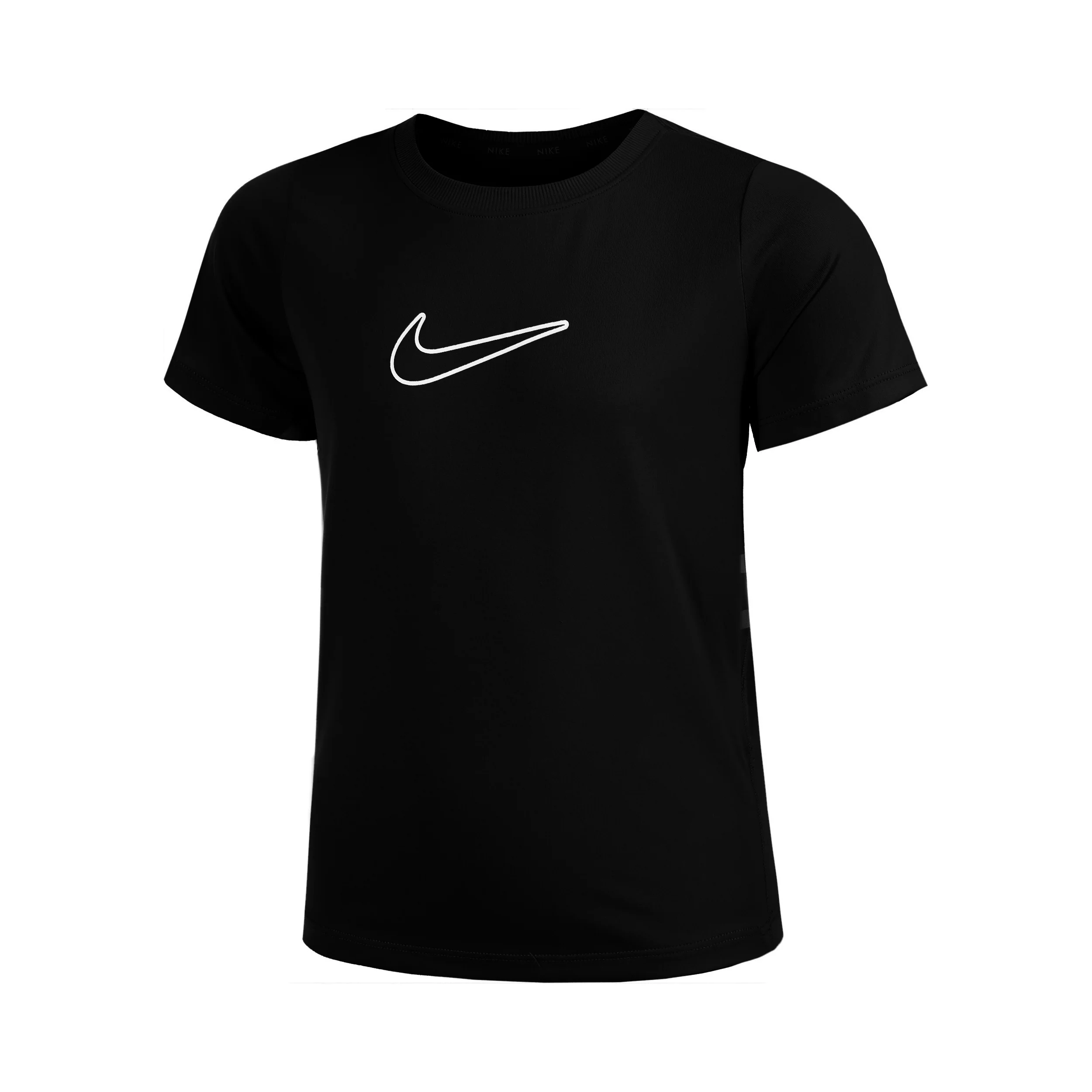 Dri-Fit One STD Camiseta De Manga Corta Chicas-Negro