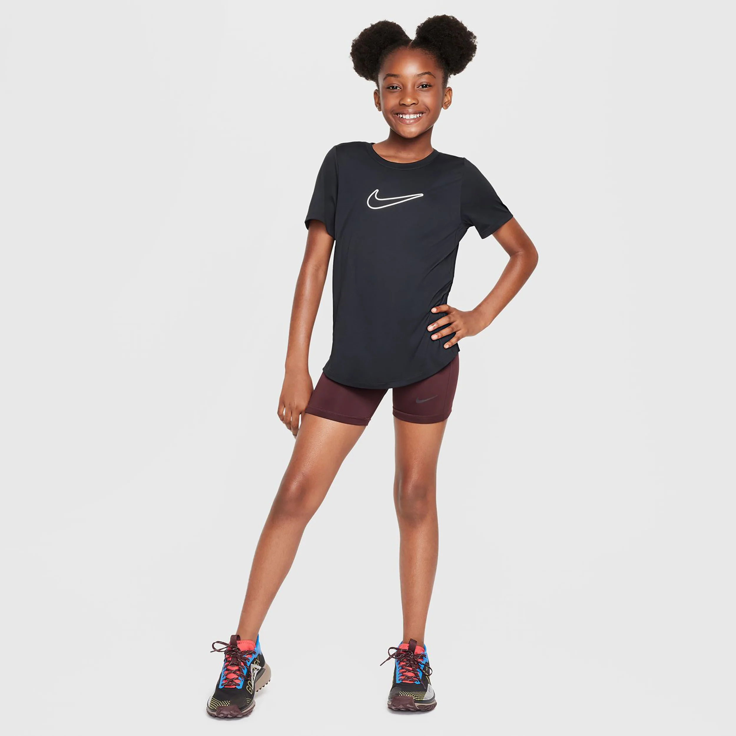Dri-Fit One STD Camiseta De Manga Corta Chicas-Negro - Image 6