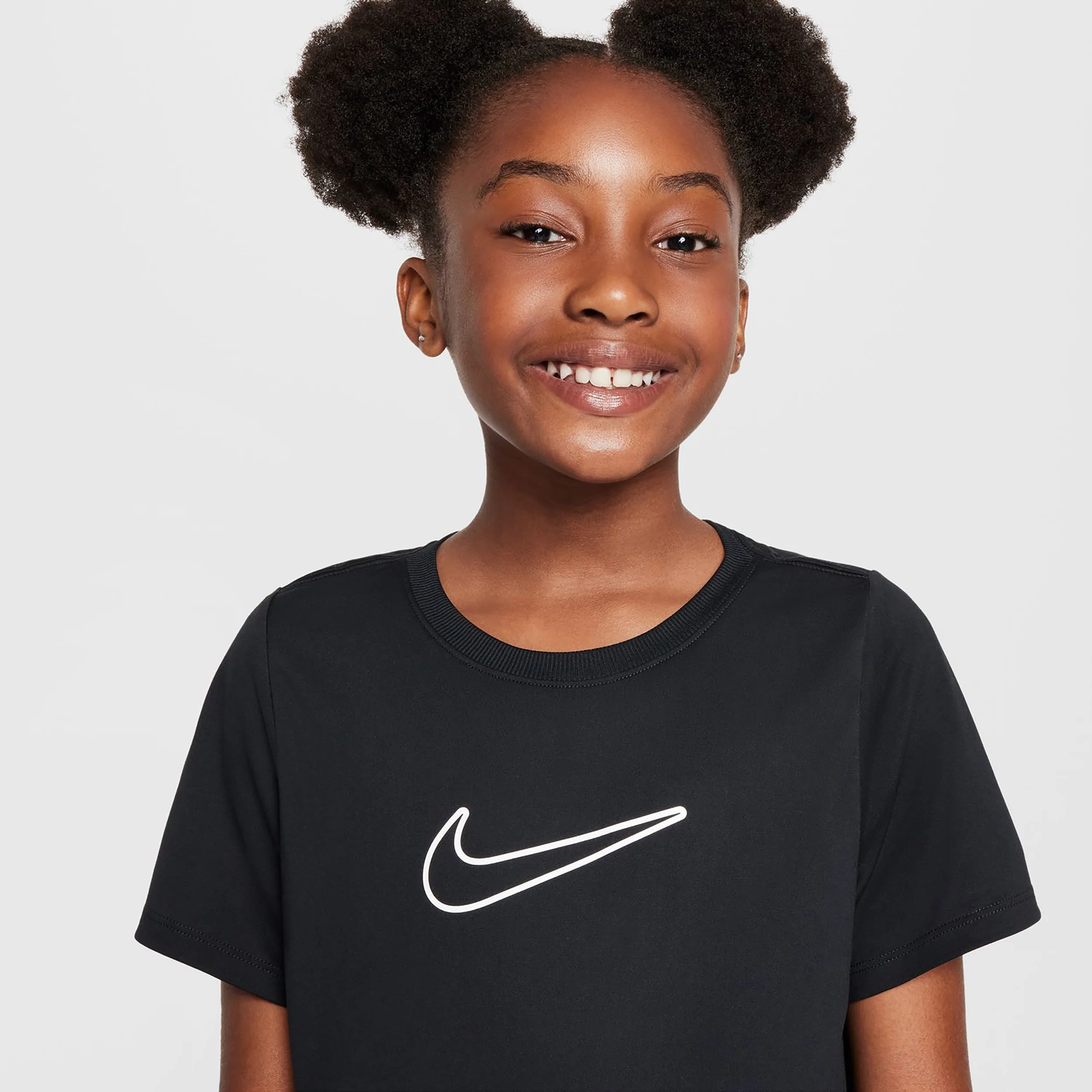 Dri-Fit One STD Camiseta De Manga Corta Chicas-Negro - Image 7