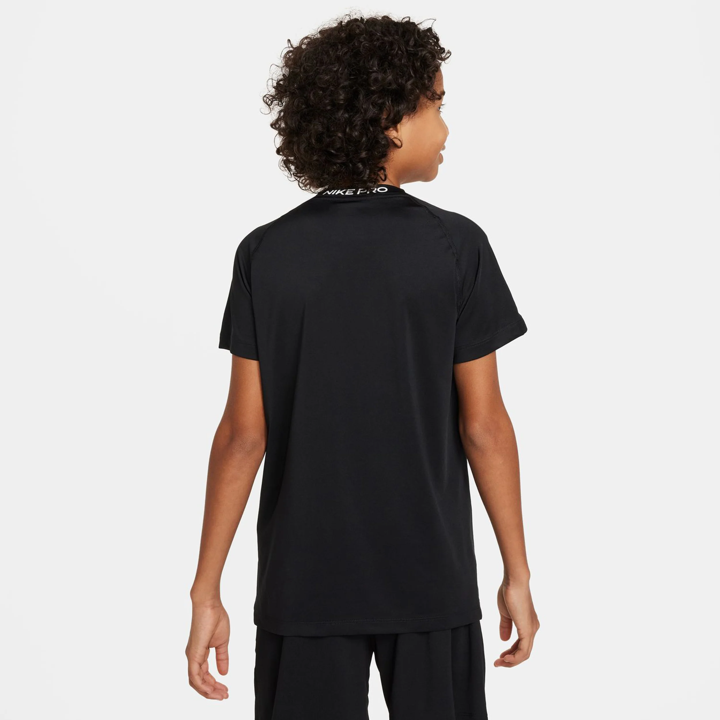 Dri-Fit Pro Camiseta De Manga Corta Chicos-Negro - Image 2