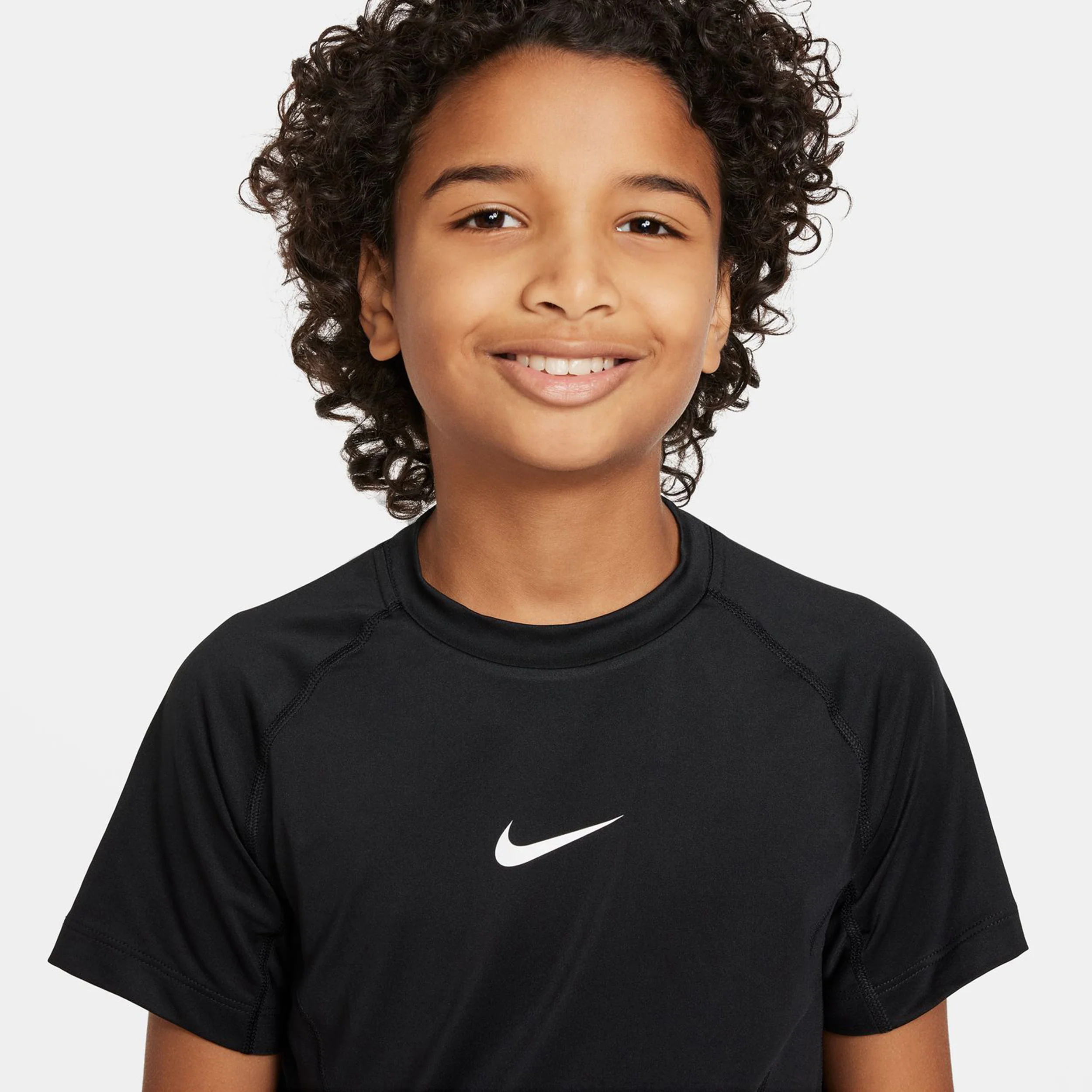 Dri-Fit Pro Camiseta De Manga Corta Chicos-Negro - Image 3