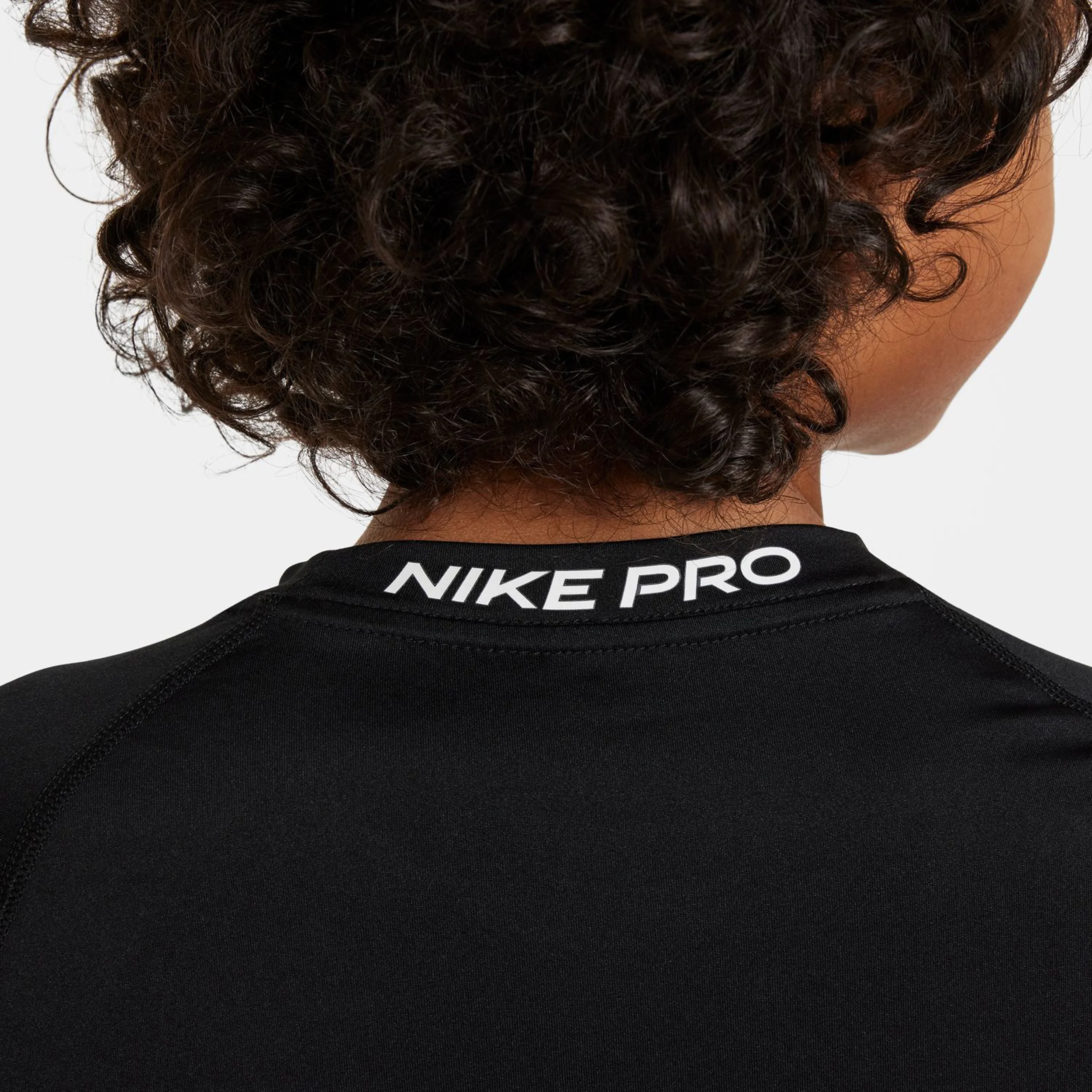 Dri-Fit Pro Camiseta De Manga Corta Chicos-Negro - Image 4