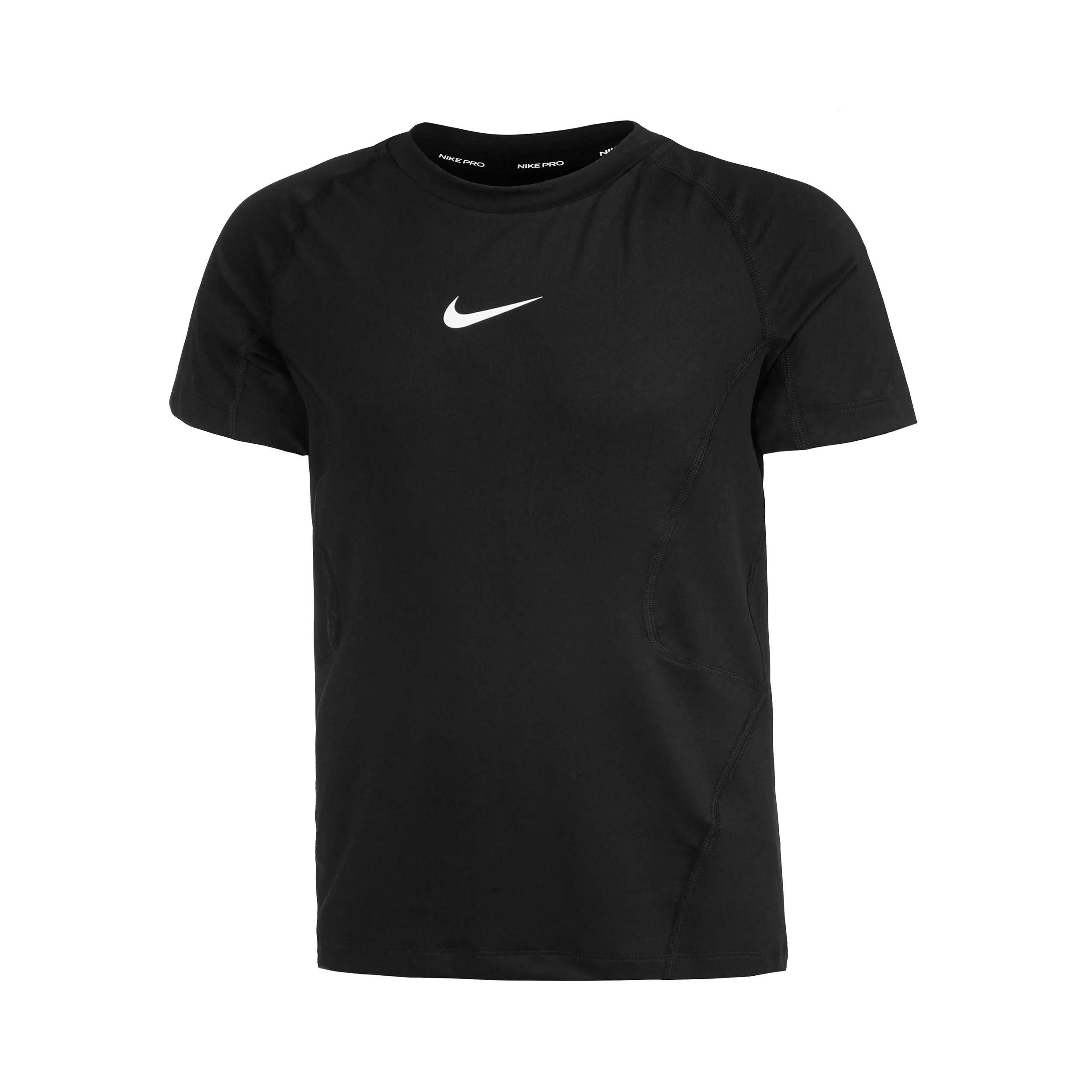 Dri-Fit Pro Camiseta De Manga Corta Chicos-Negro - Image 6