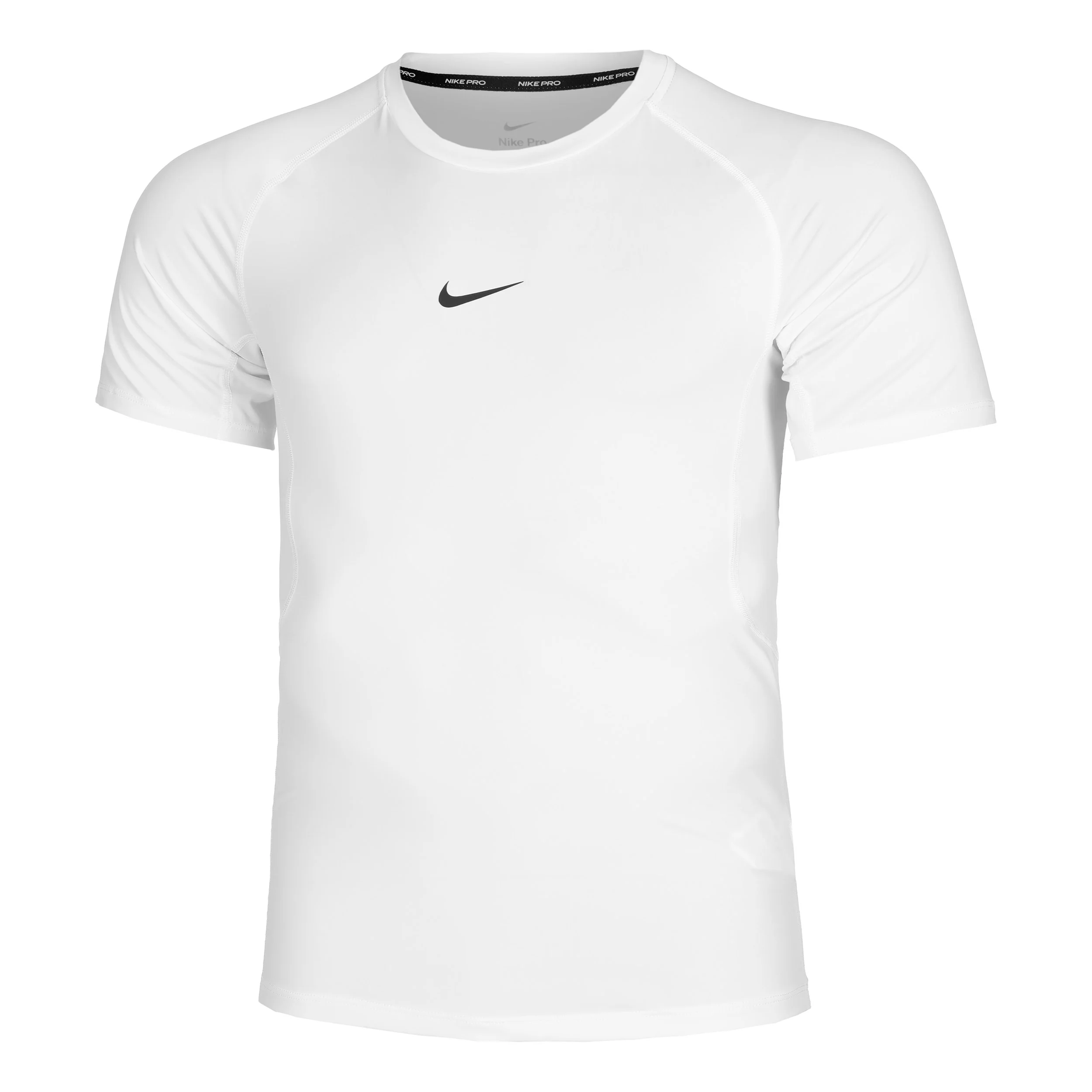 Dri-Fit Pro Tight Fitness Camiseta De Manga Corta Hombres-Blanco,Negro - Image 6
