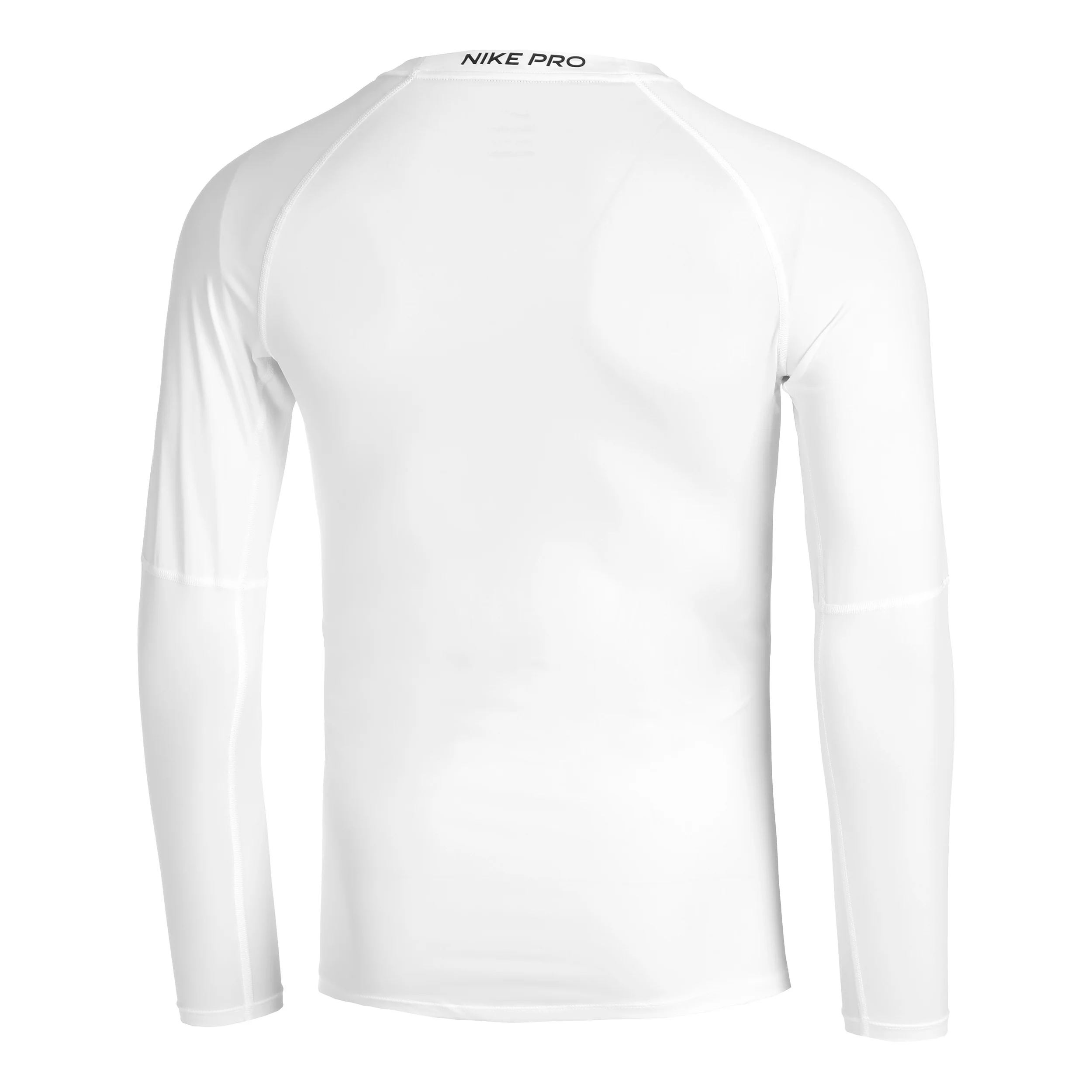 Dri-Fit Pro Tight Fitness Camiseta De Manga Larga Hombres-Blanco,Negro - Image 2