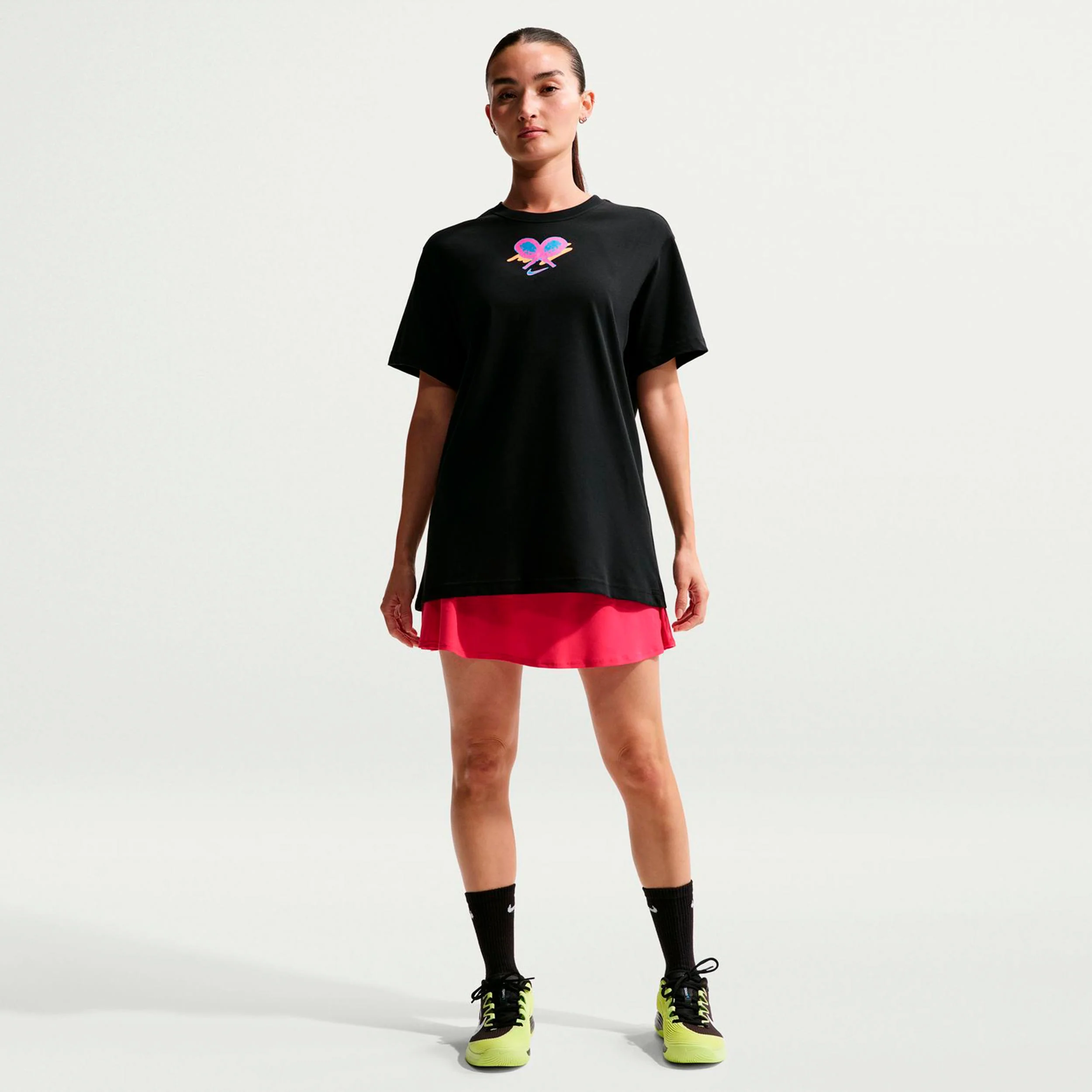 Dri-Fit Slam Oversize Camiseta de manga corta Mujeres-negro - Image 2