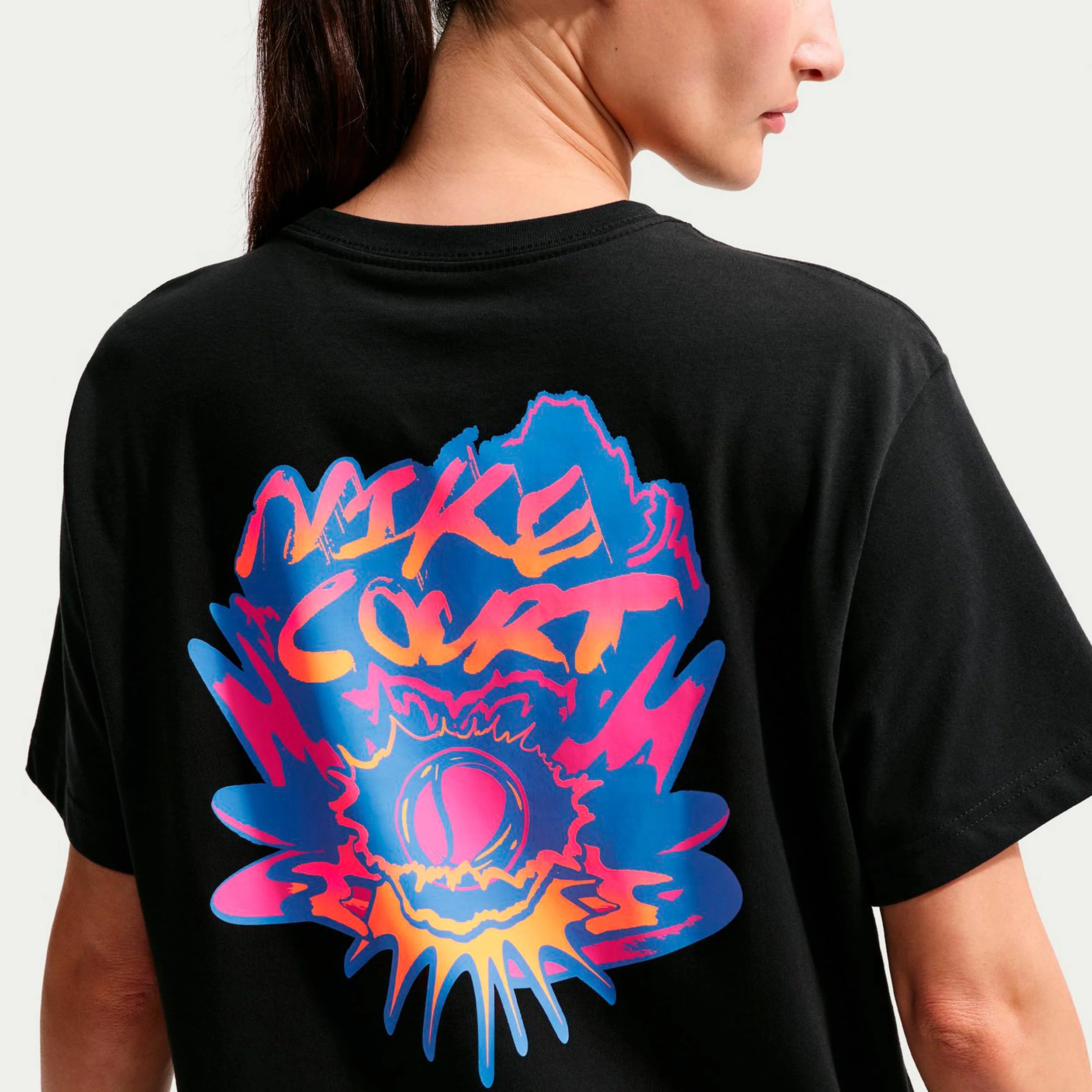 Dri-Fit Slam Oversize Camiseta de manga corta Mujeres-negro - Image 5