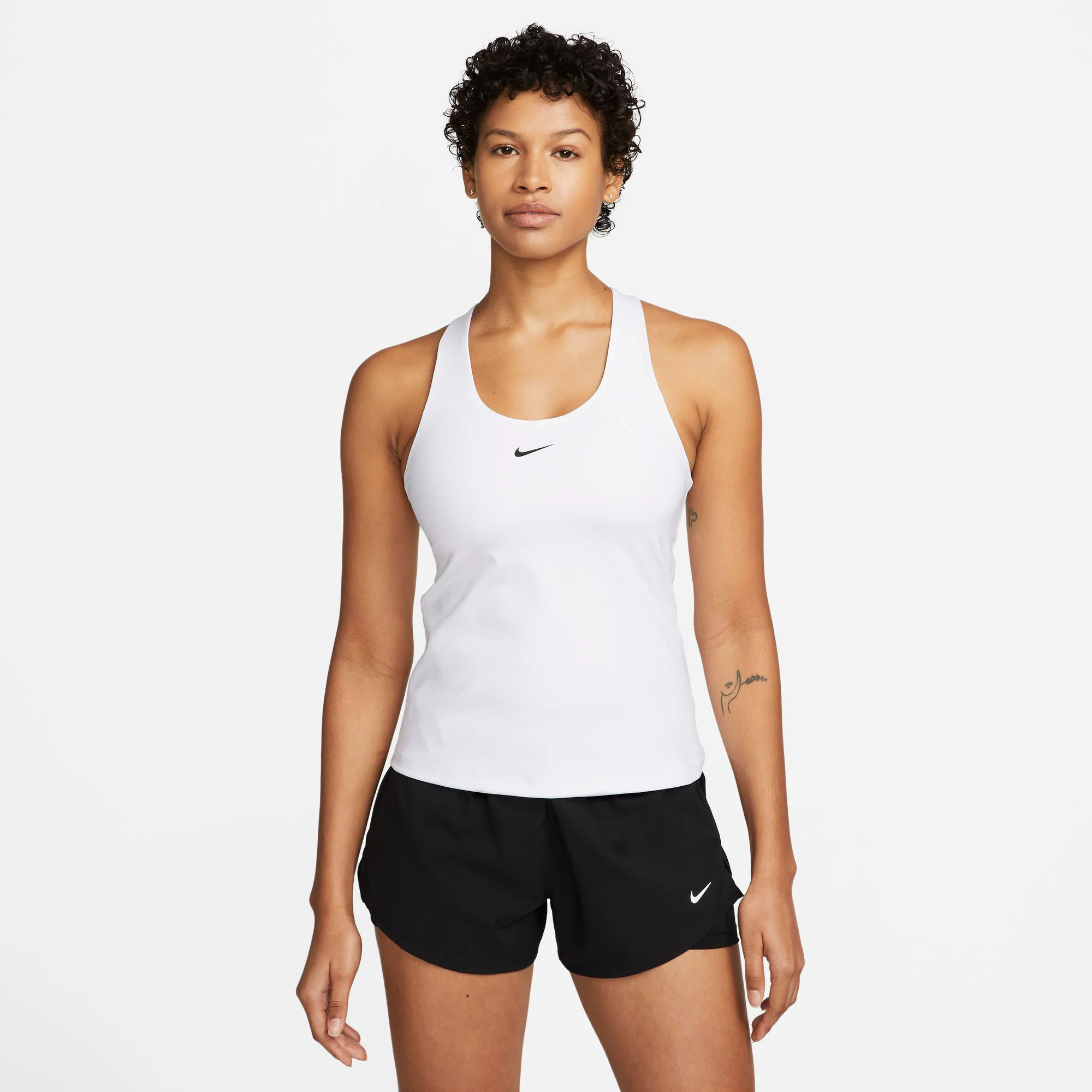 Dri-Fit Swoosh Bra Camiseta De Tirantes Mujeres-Blanco - Image 4