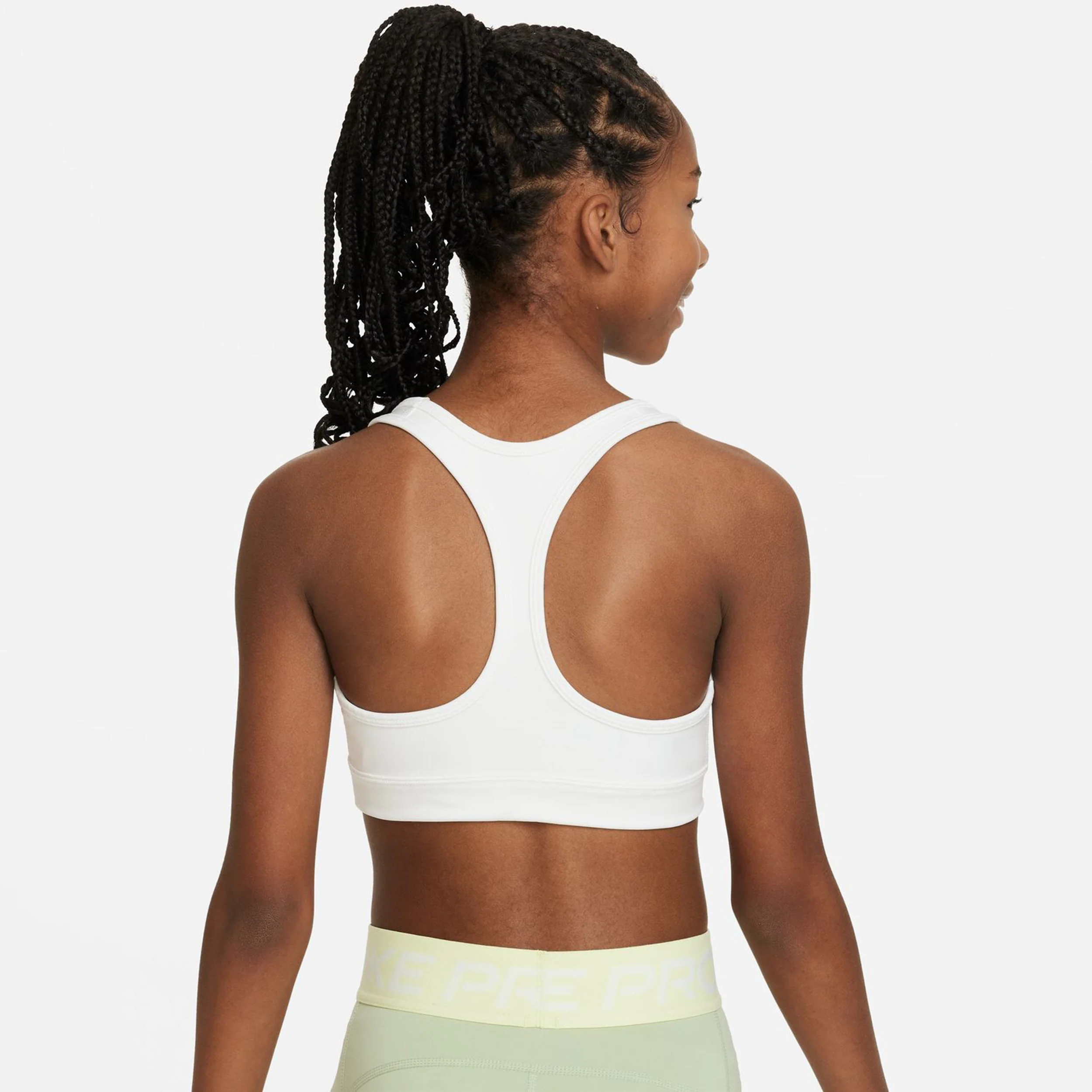 Dri-Fit Swoosh Sujetador Deportivo Chicas-Blanco - Image 5