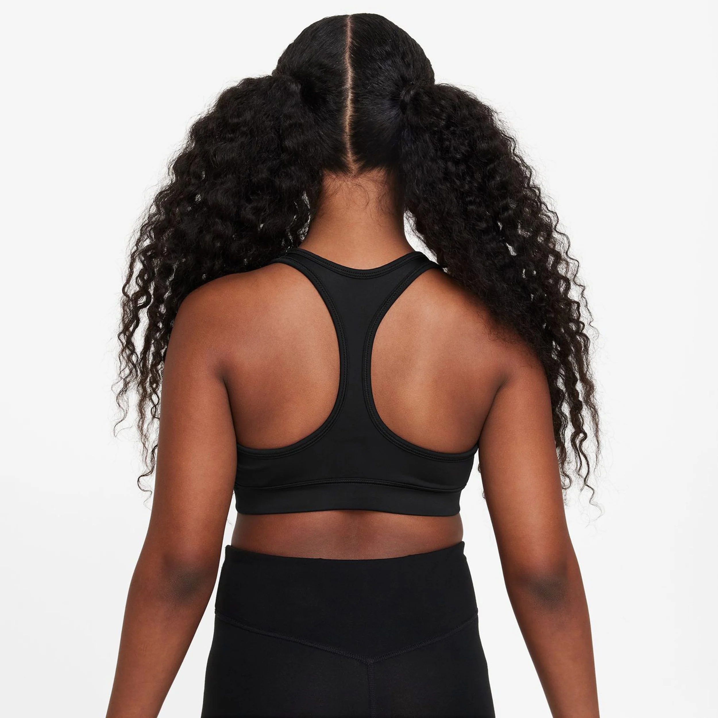 Dri-Fit Swoosh Sujetador Deportivo Chicas-Negro - Image 5