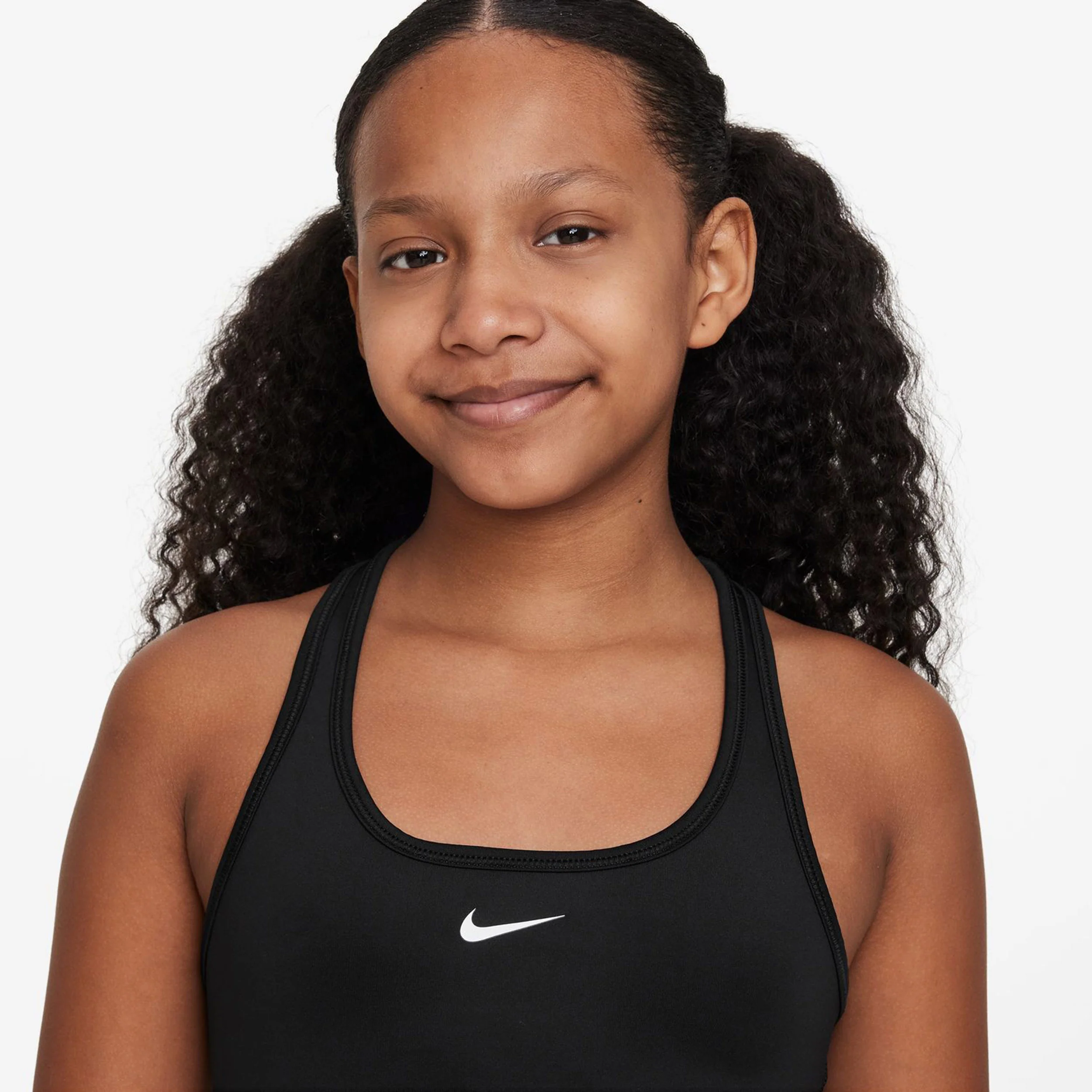 Dri-Fit Swoosh Sujetador Deportivo Chicas-Negro - Image 6