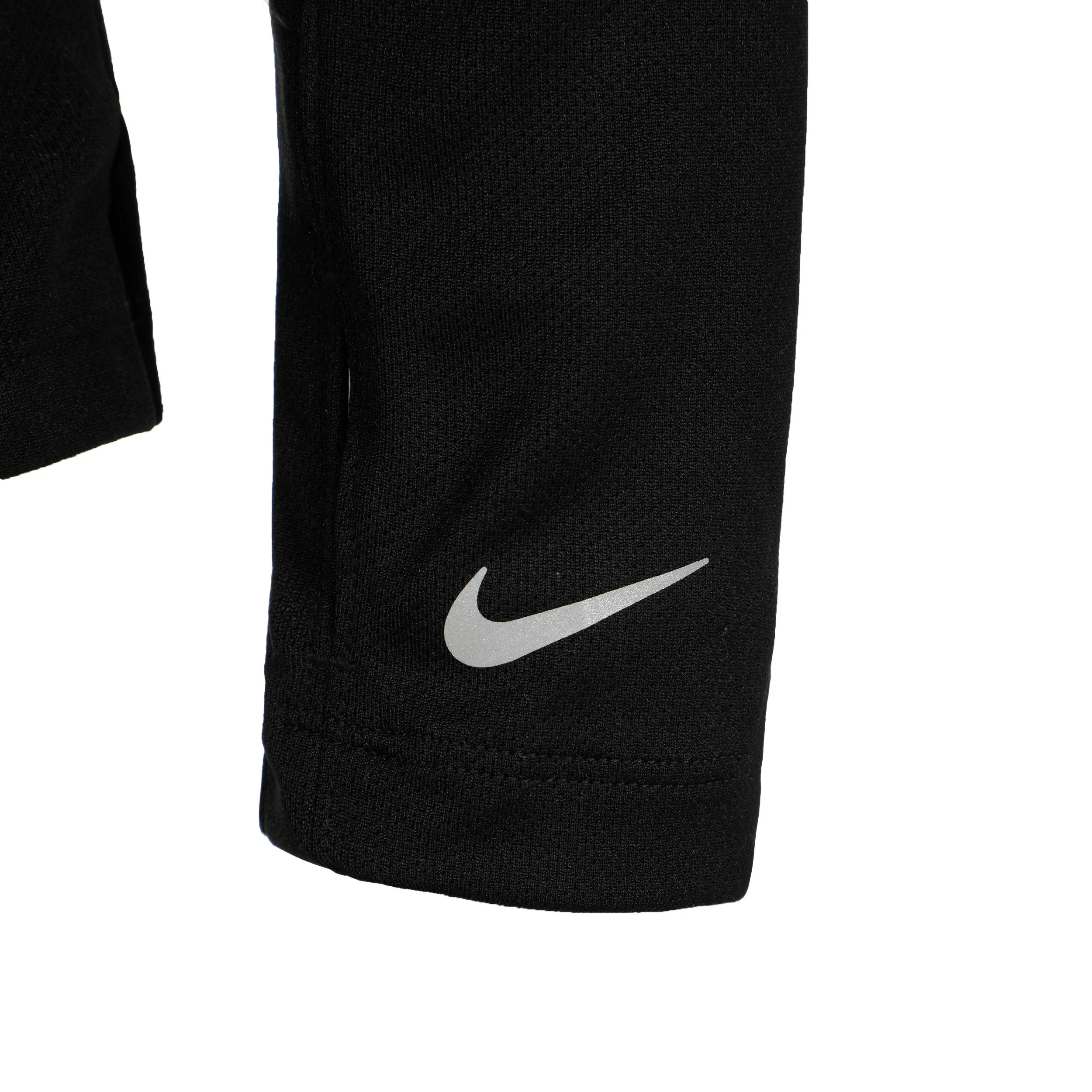 Dri-Fit UV Half-Zip Essential Camiseta De Manga Larga Chicos-Negro - Image 3
