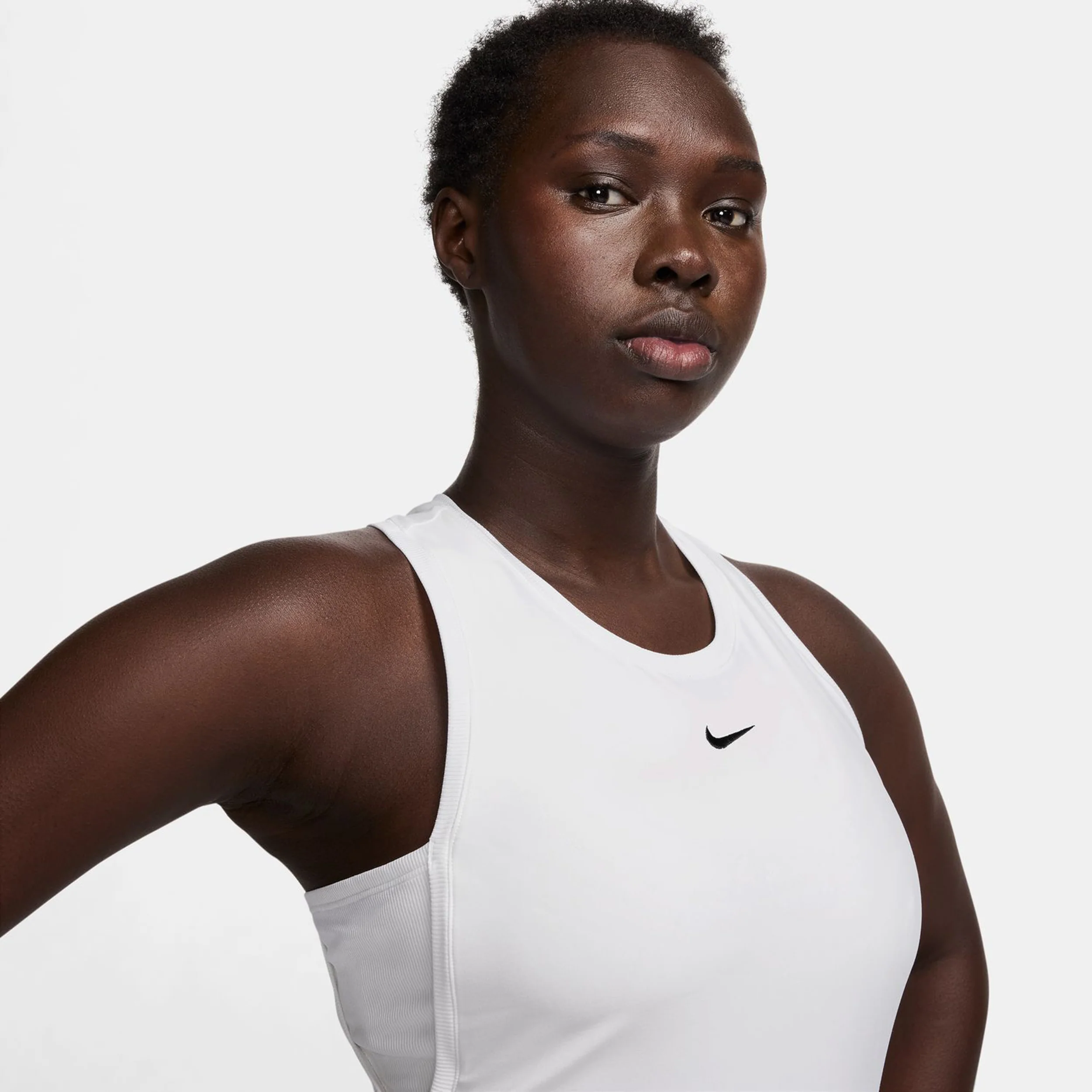 Dri-Fit Victory Camiseta De Tirantes Mujeres-Blanco - Image 7