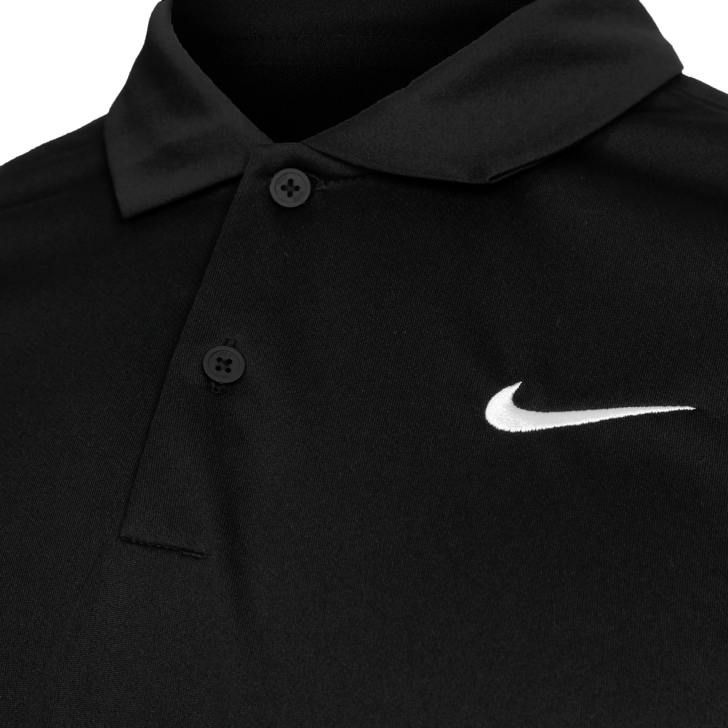 Dri-Fit Victory Court Solid Polo Hombres - negro - Image 3