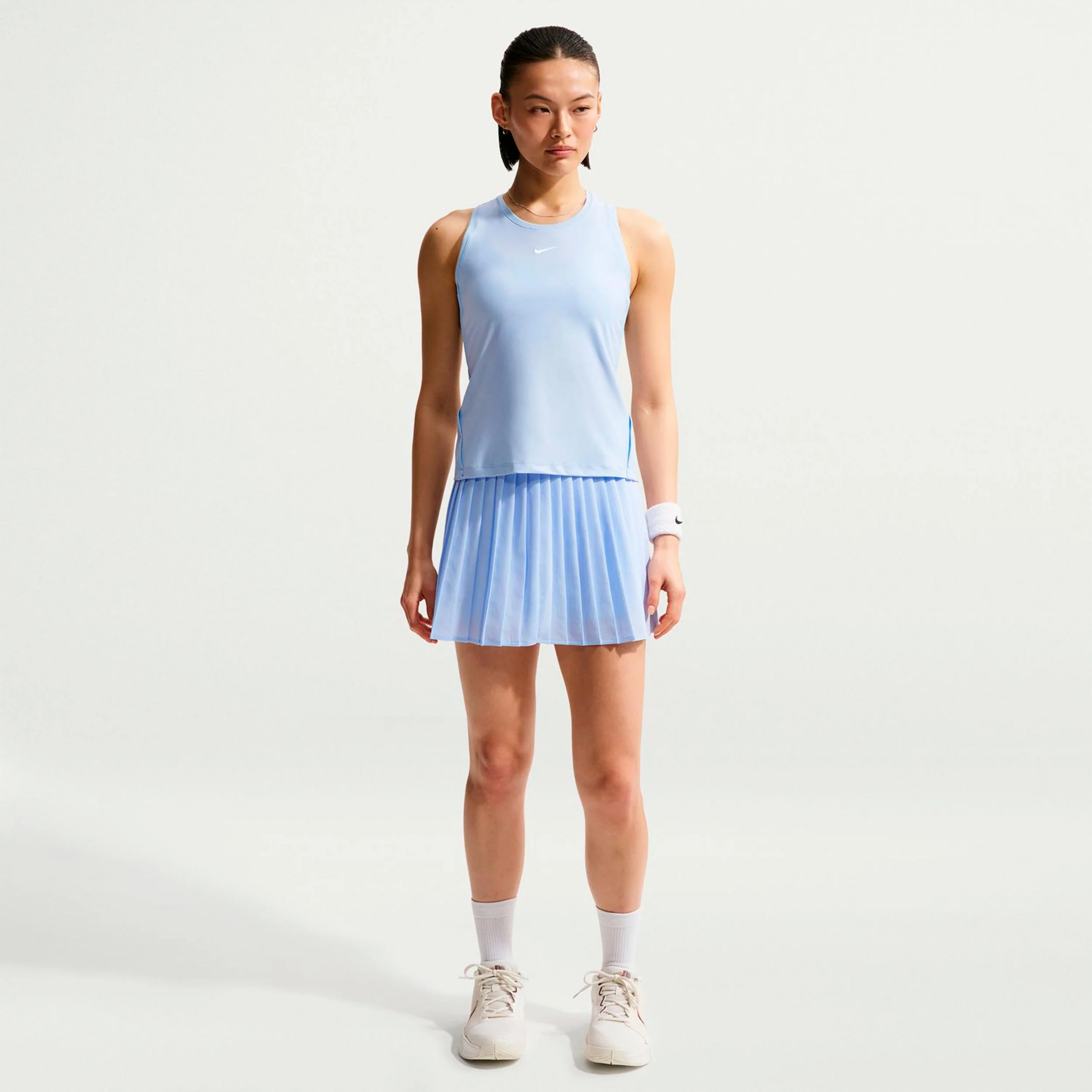 Dri-Fit Victory High Rise Pleated Falda Mujeres - azul claro - Image 2