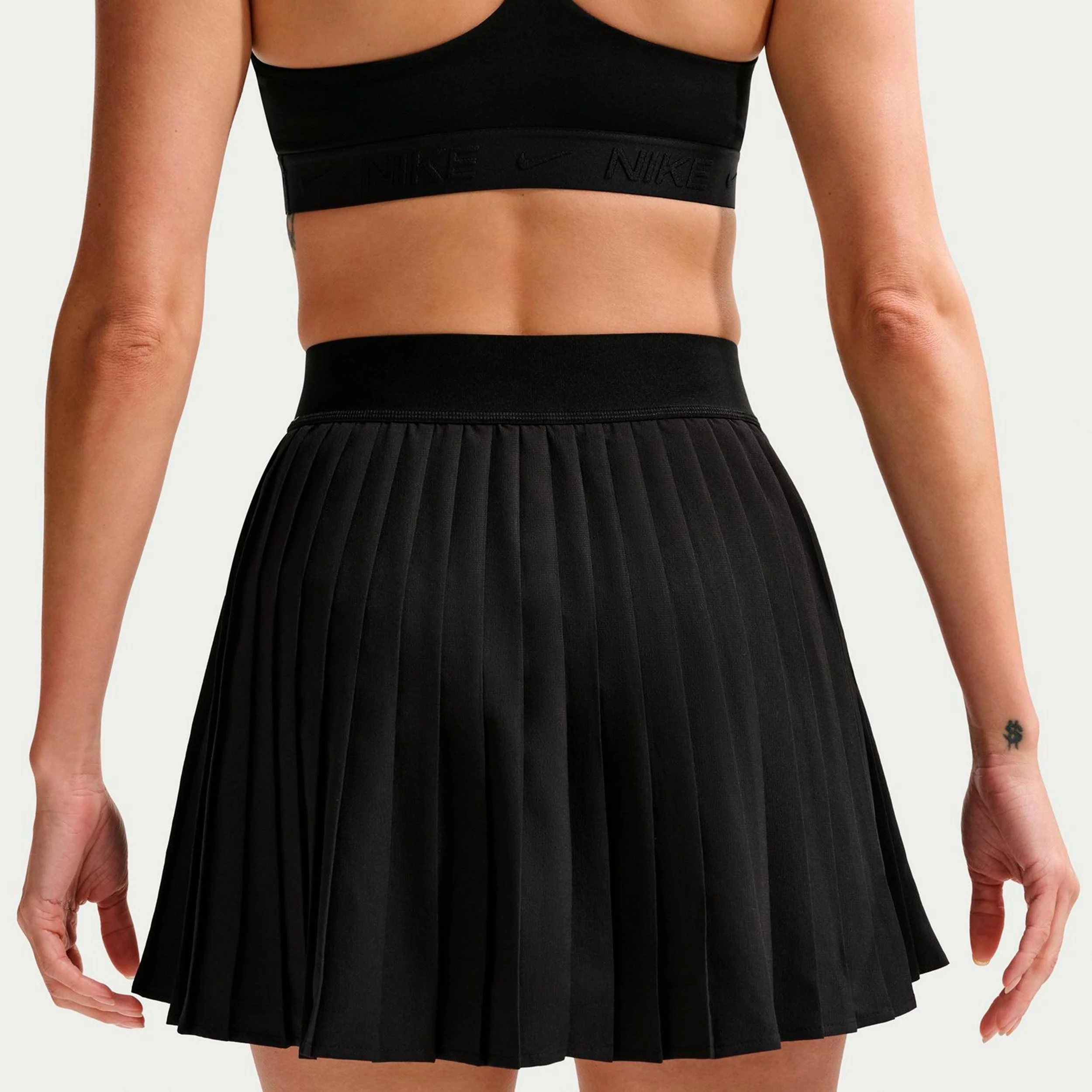 Dri-Fit Victory High Rise Pleated Falda Mujeres-negro - Image 4