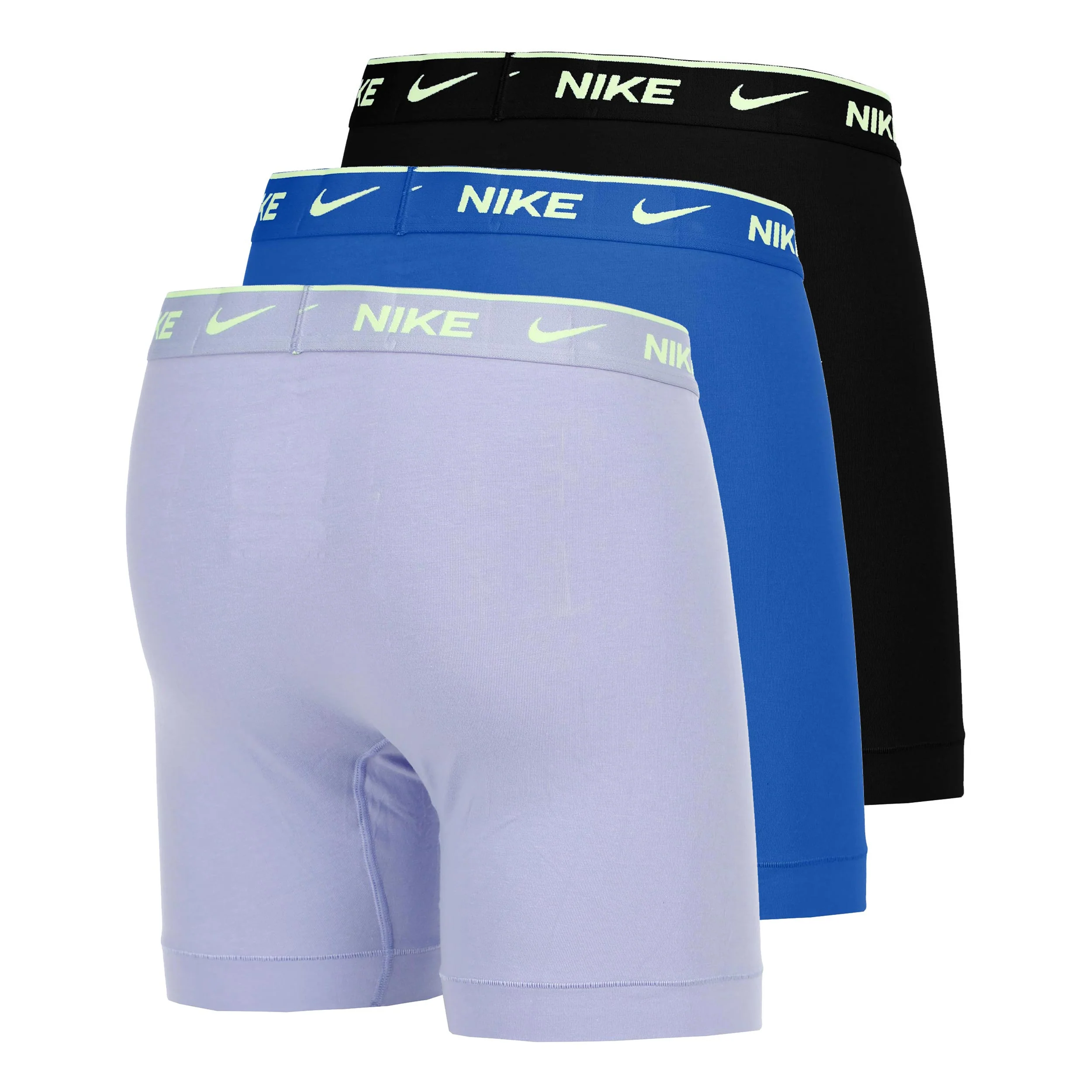 Essential Cotton Stretch Boxer Brief Calzoncillos tipo bóxer - Pack de 3 Hombres-lila, azul - Image 2