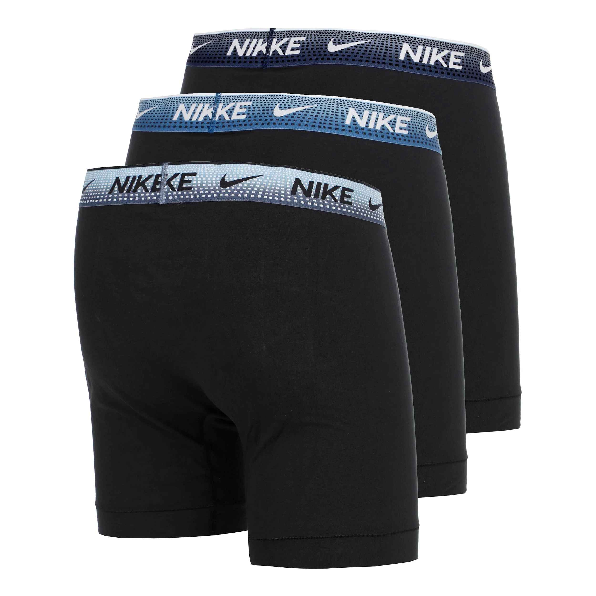Essential Cotton Stretch Boxer Brief Calzoncillos tipo bóxer - Pack de 3 Hombres-negro, azul - Image 2