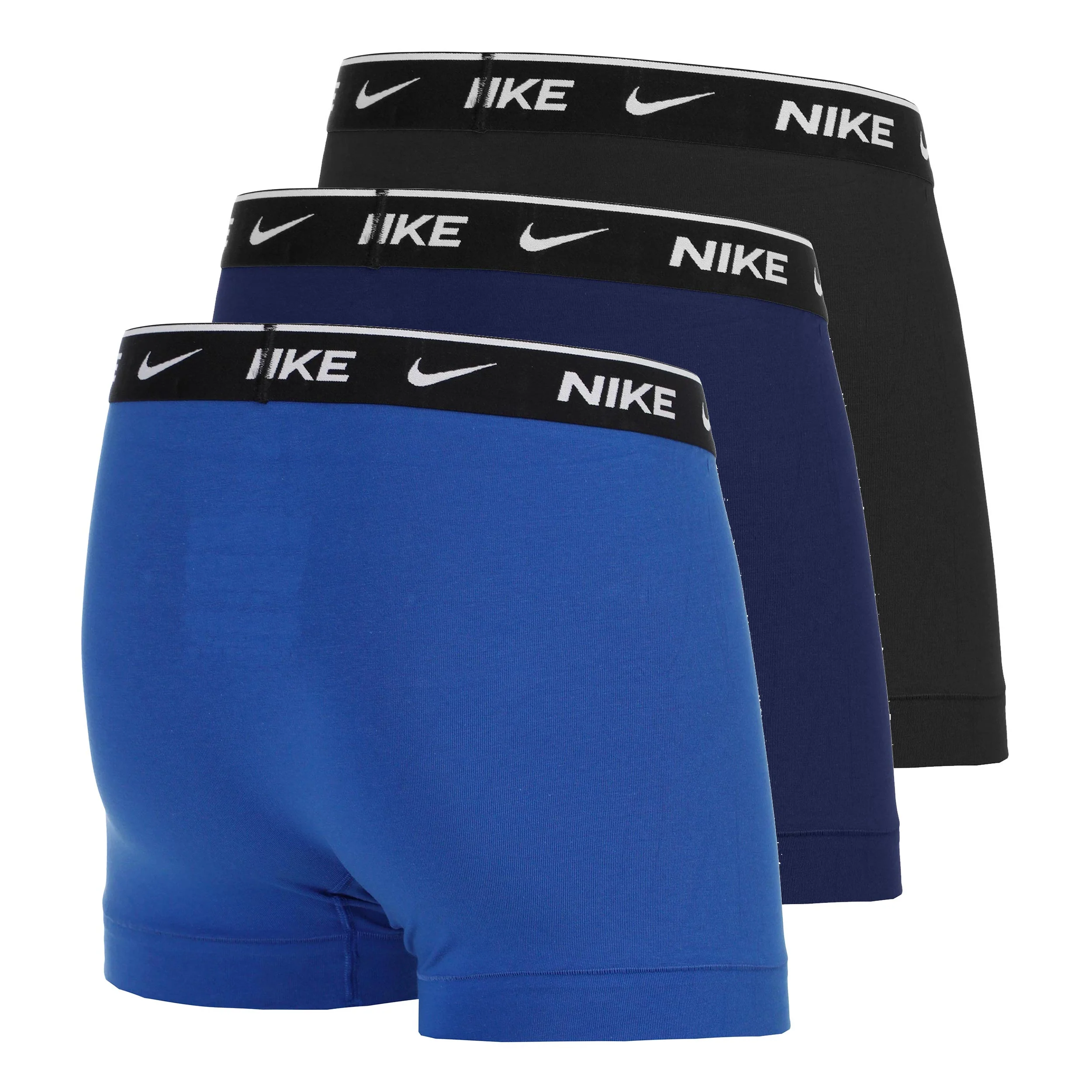 Essential Cotton Stretch Trunk Calzoncillos tipo bóxer Pack de 3 Hombres - azul, azul - Image 2