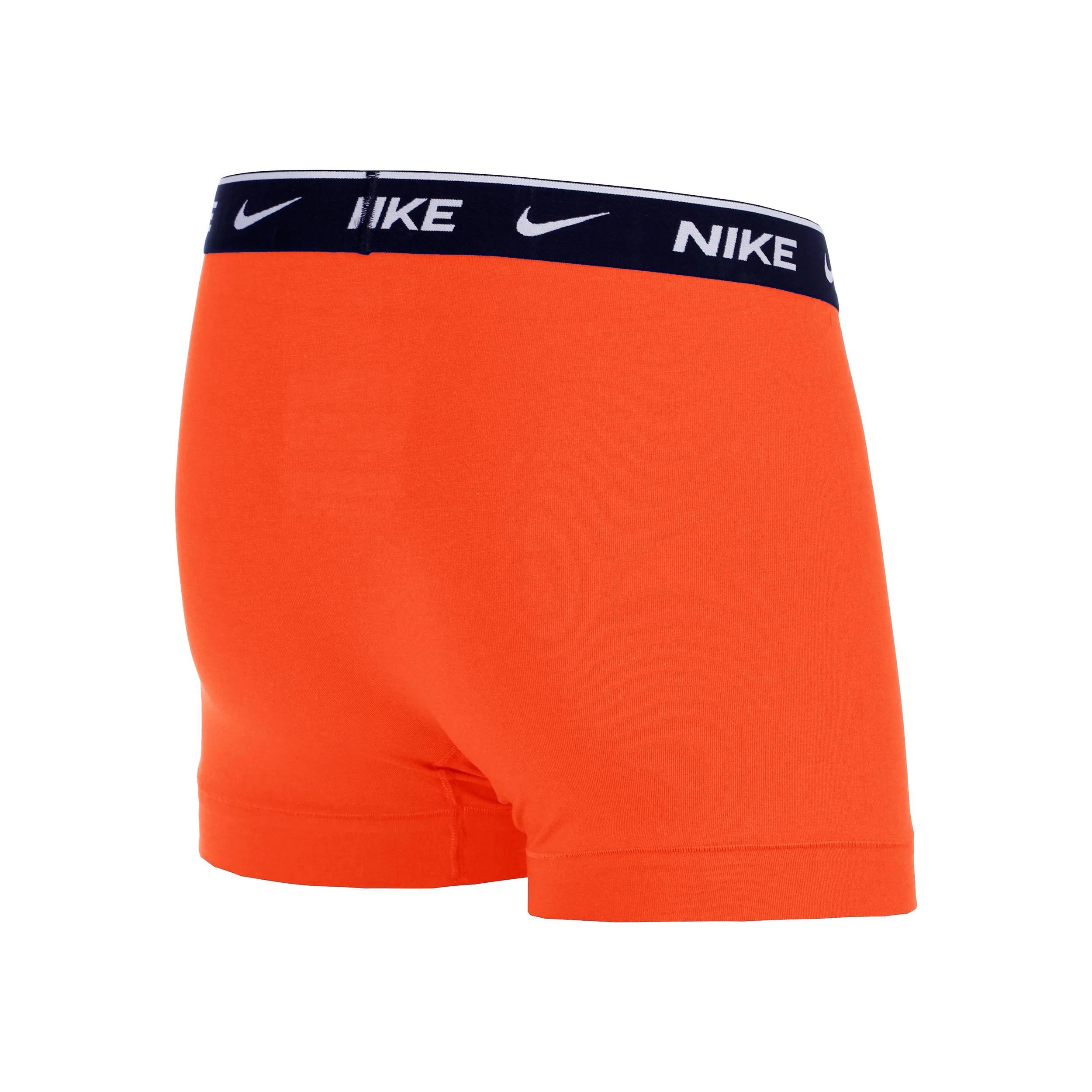 Essential Cotton Stretch Trunk Calzoncillos tipo bóxer Pack de 3 Hombres - azul claro, naranja - Image 6