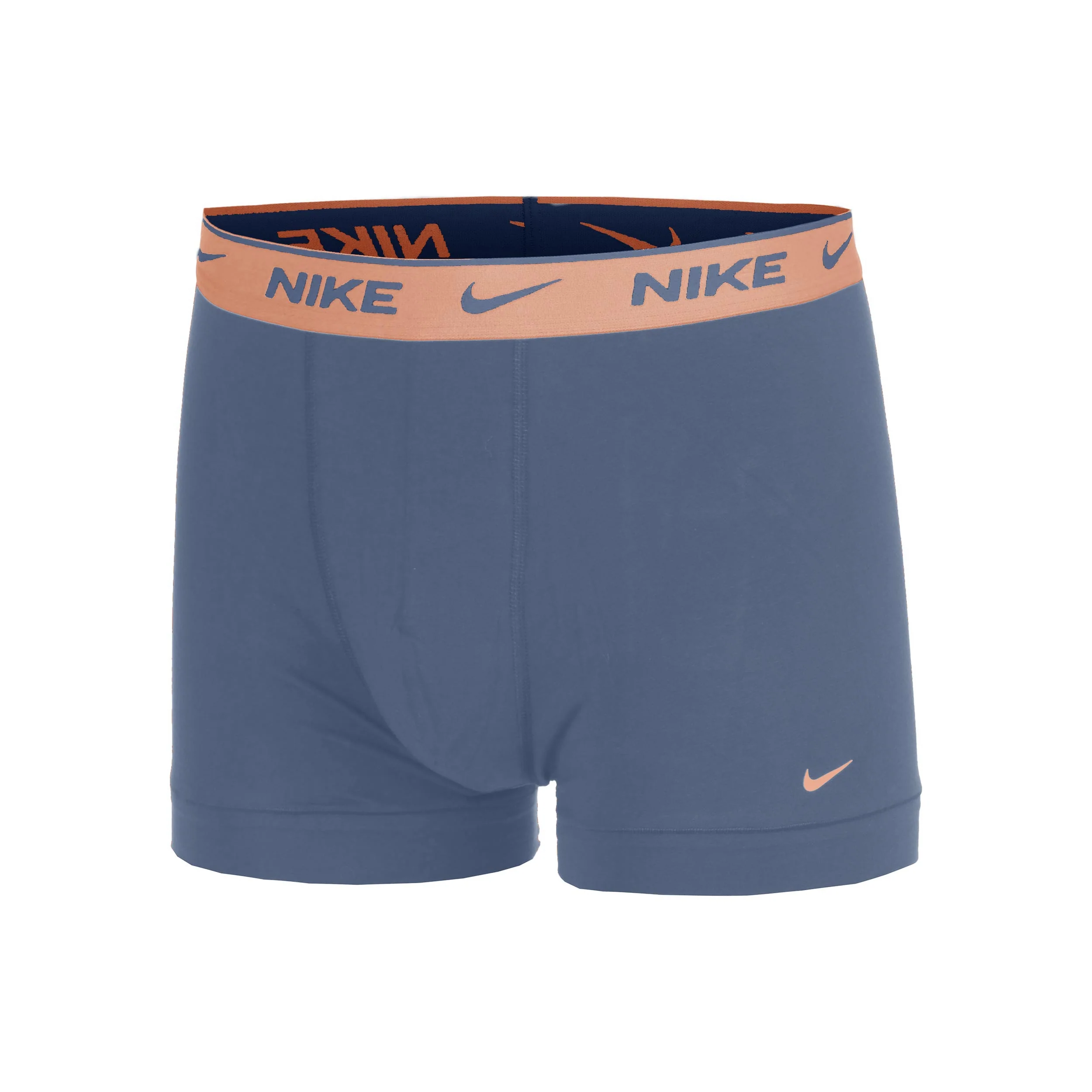 Essential Cotton Stretch Trunk Calzoncillos tipo bóxer Pack de 3 Hombres - azul, naranja - Image 7