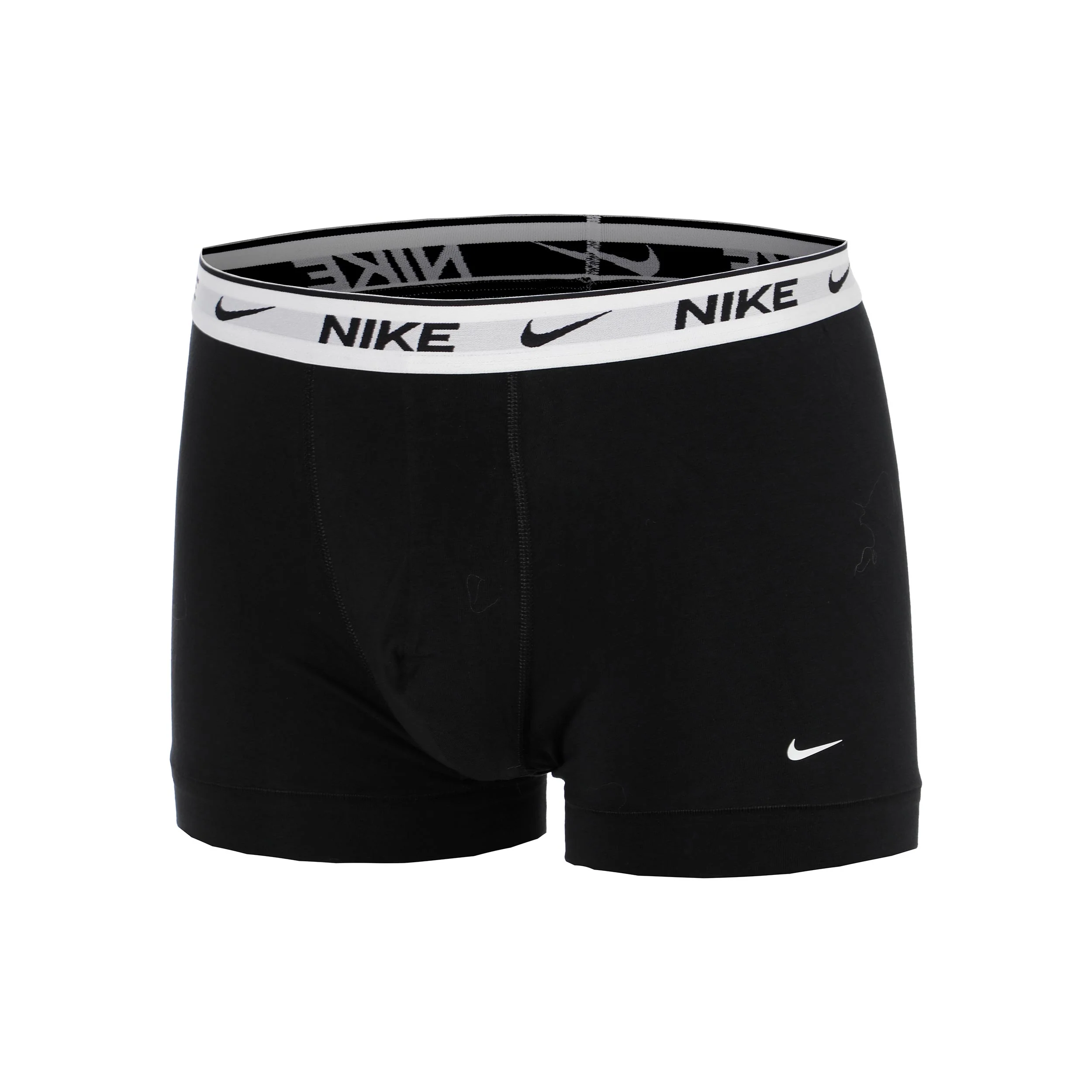 Essential Cotton Stretch Trunk Calzoncillos tipo bóxer Pack de 3 Hombres - negro, blanco - Image 3