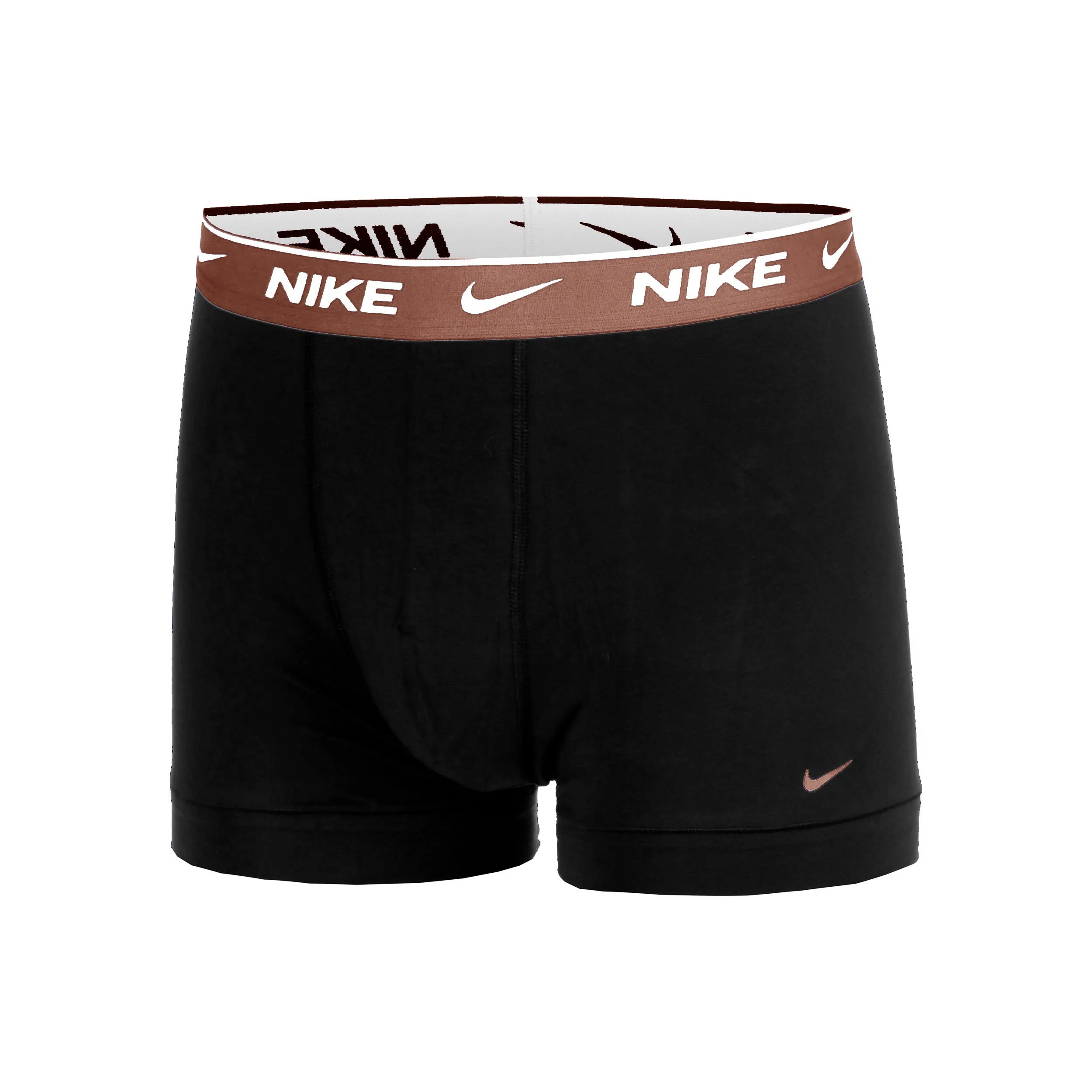 Essential Cotton Stretch Trunk Calzoncillos tipo bóxer Pack de 3 Hombres - negro, naranja - Image 3