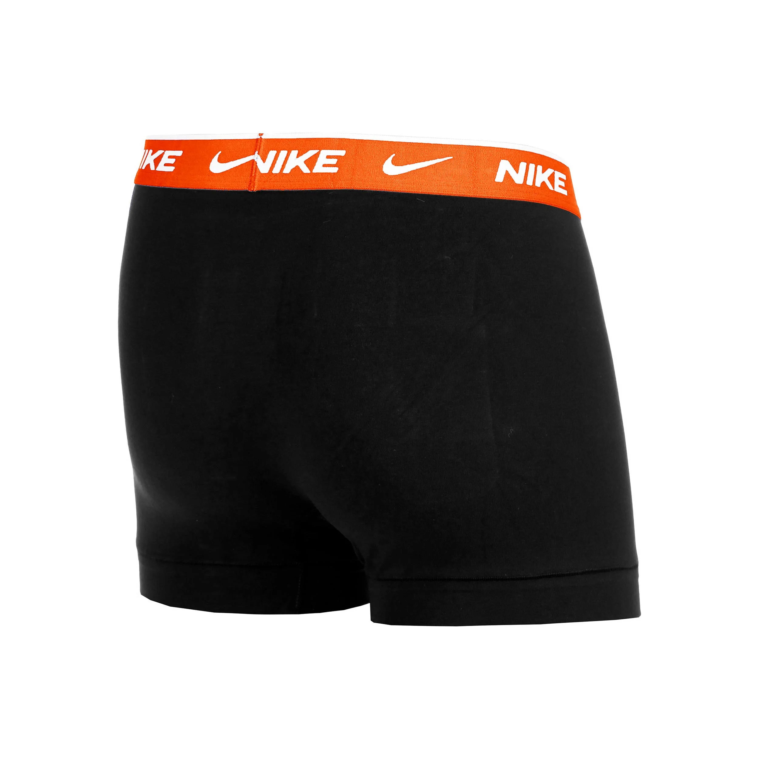 Essential Cotton Stretch Trunk Calzoncillos tipo bóxer Pack de 3 Hombres - negro, naranja - Image 6