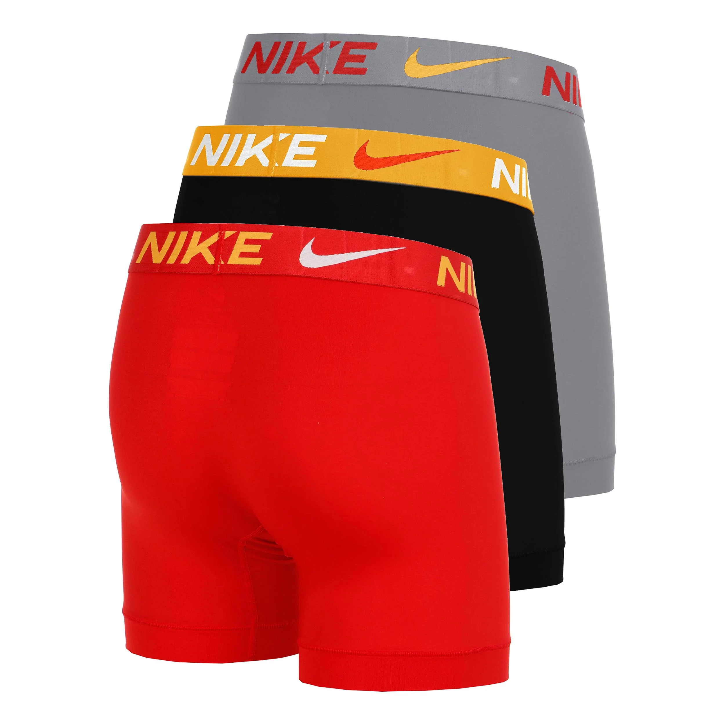 Essential Micro Calzoncillos tipo bóxer - Pack de 3 Hombres-rojo, gris - Image 2