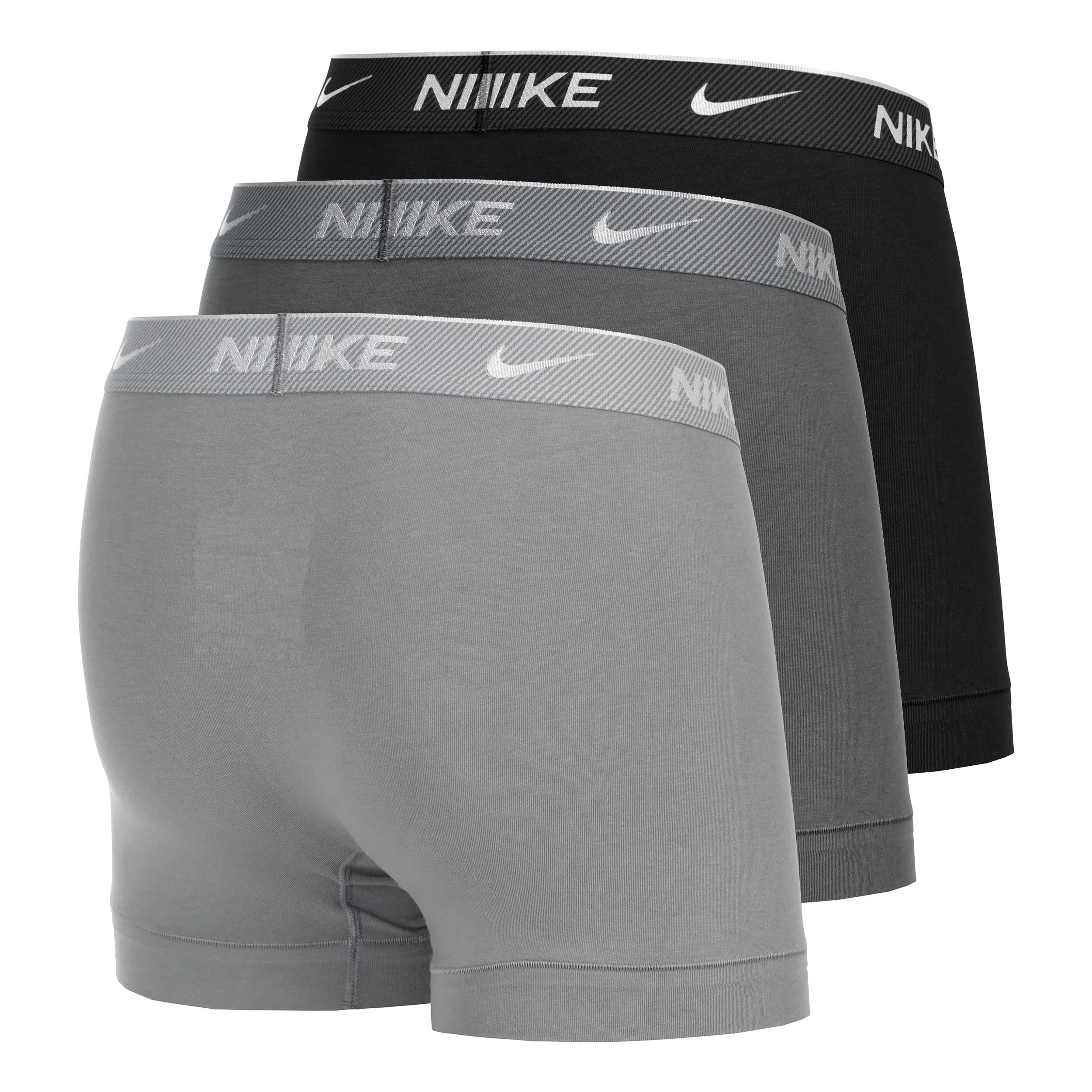 Everyday Cotton Stretch Calzoncillos Tipo Bóxer Hombres-Negro,Gris - Image 2