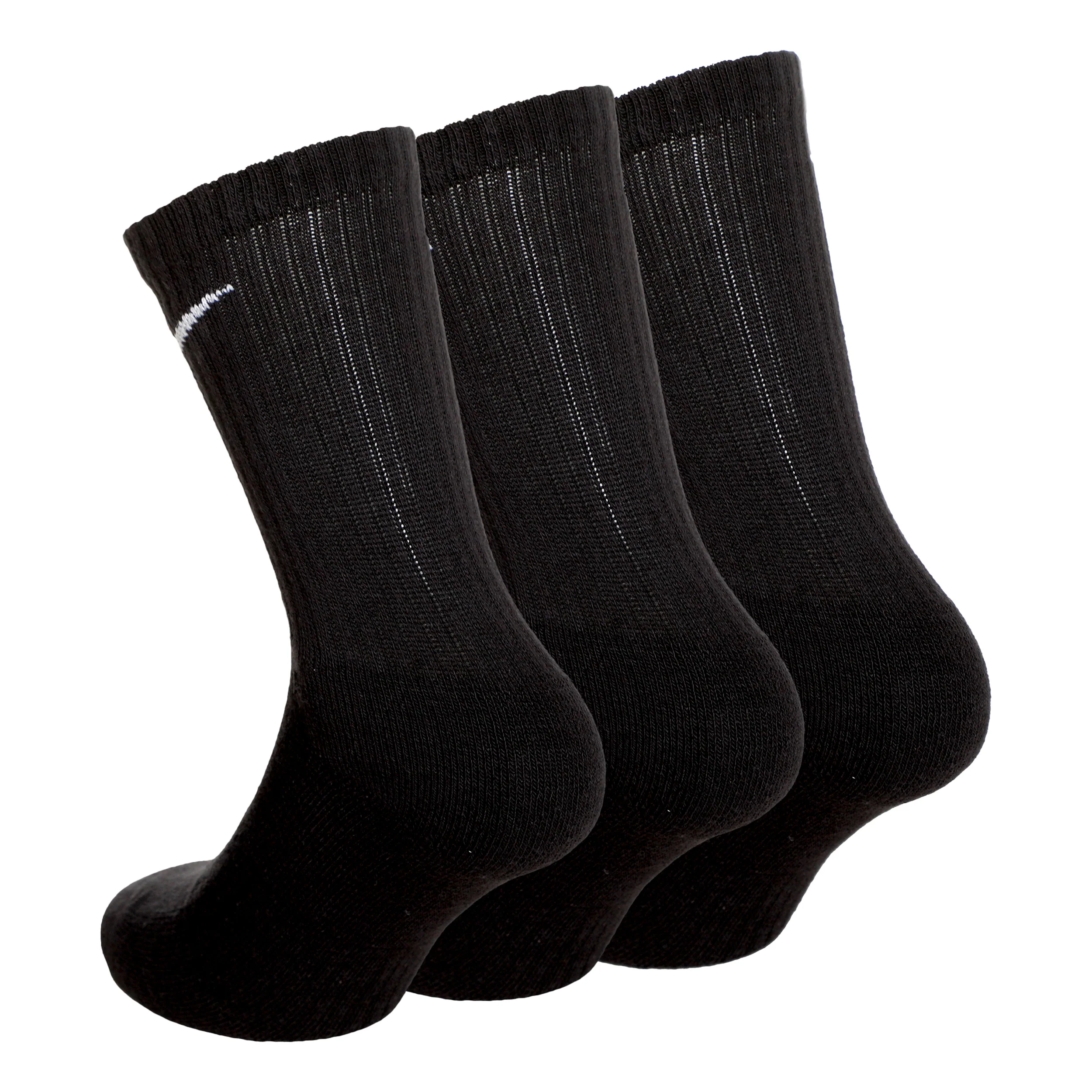 Everyday Cushioned Calcetines de tenis Pack de 3 Unisex - negro - Image 2