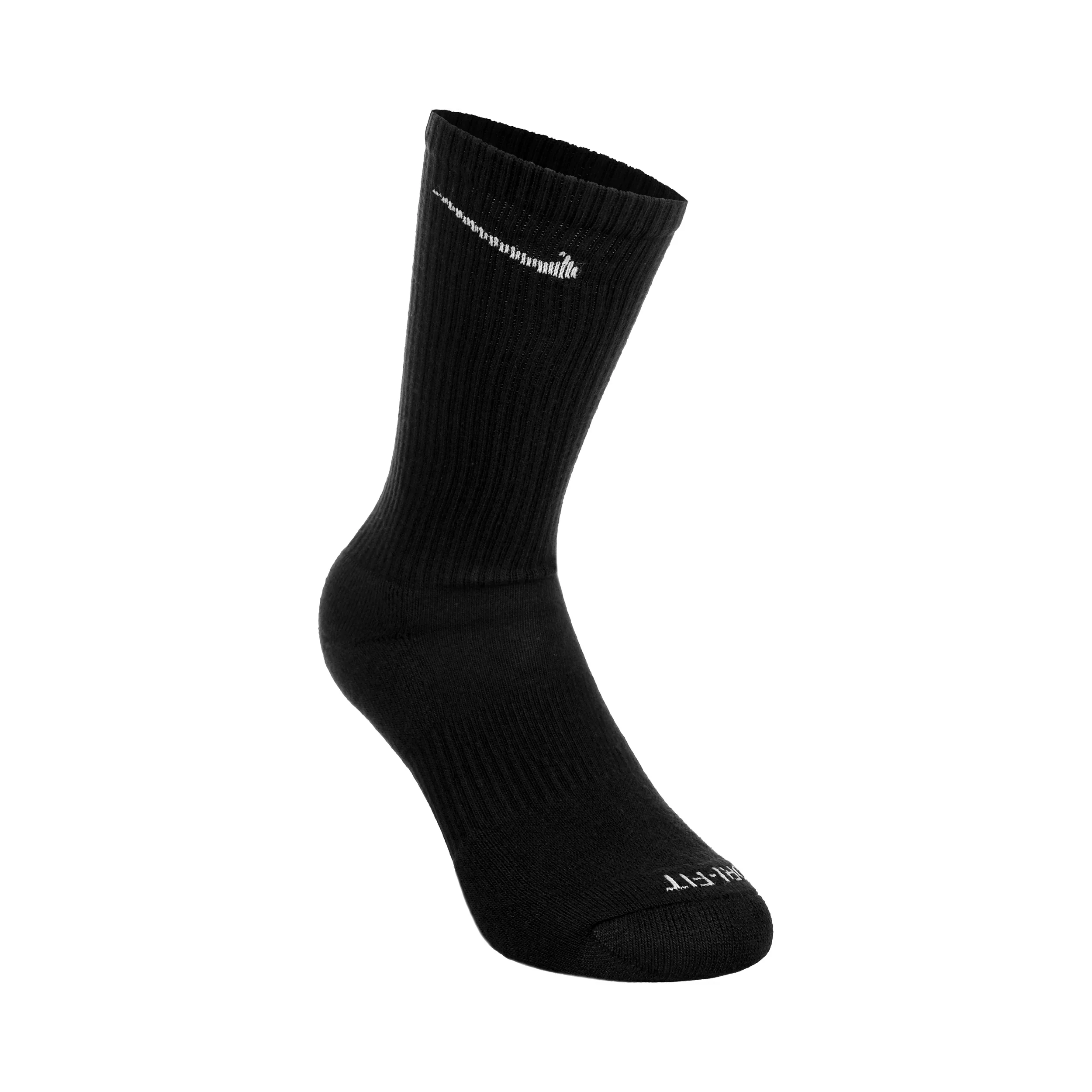 Everyday Plus Cushioned Calcetines de tenis Pack de 3 Unisex - negro - Image 3