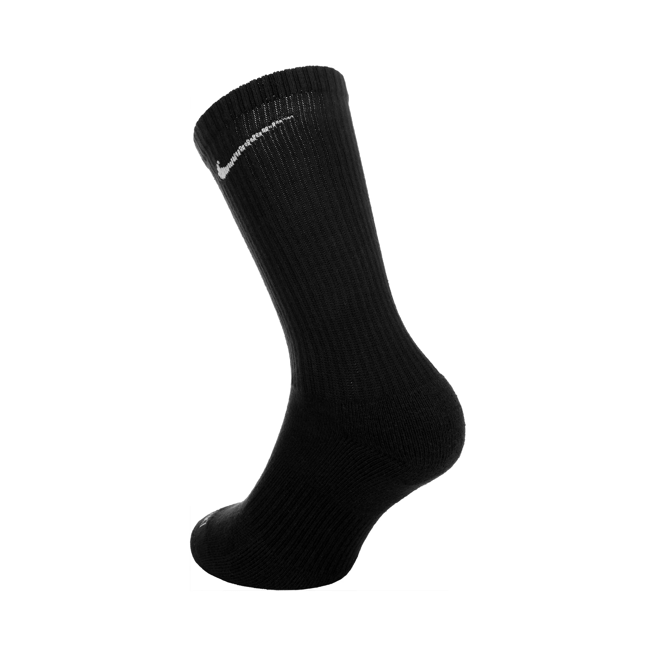 Everyday Plus Cushioned Calcetines de tenis Pack de 3 Unisex - negro - Image 4