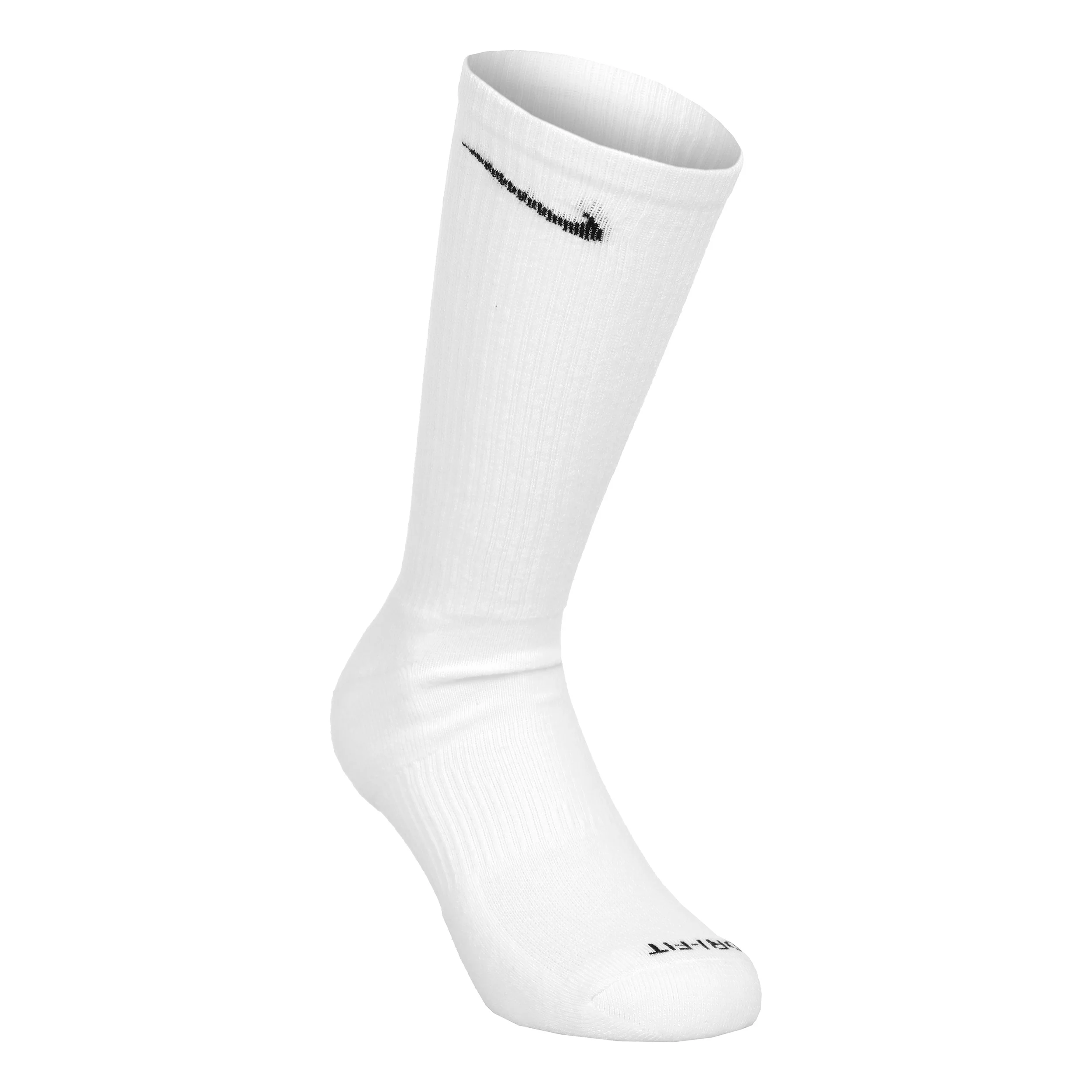 Everyday Plus Cushioned Calcetines Deporte Pack De 6 Hombres-Blanco - Image 3
