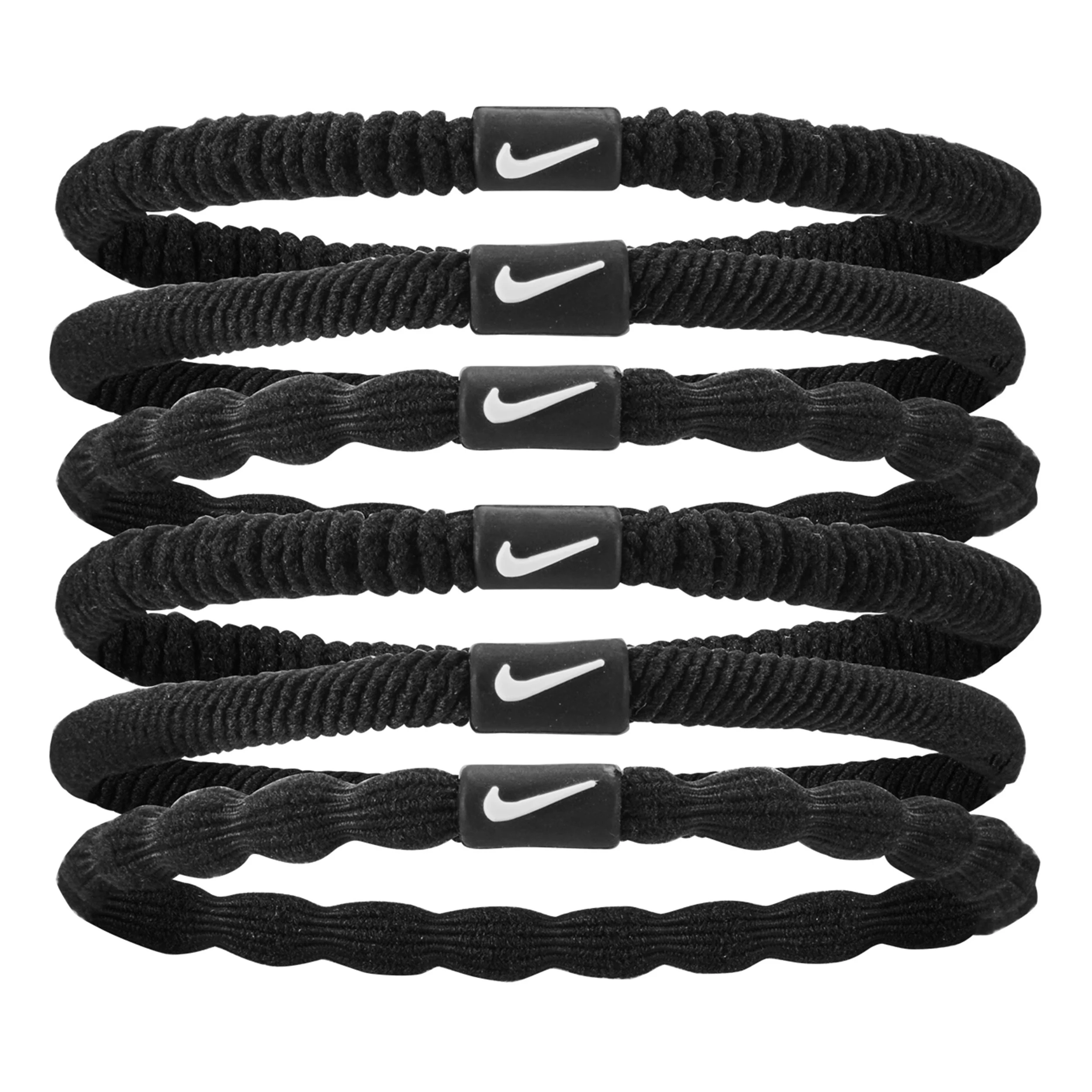 Flex Cinta Para El Pelo Pack De 6-Negro,Blanco