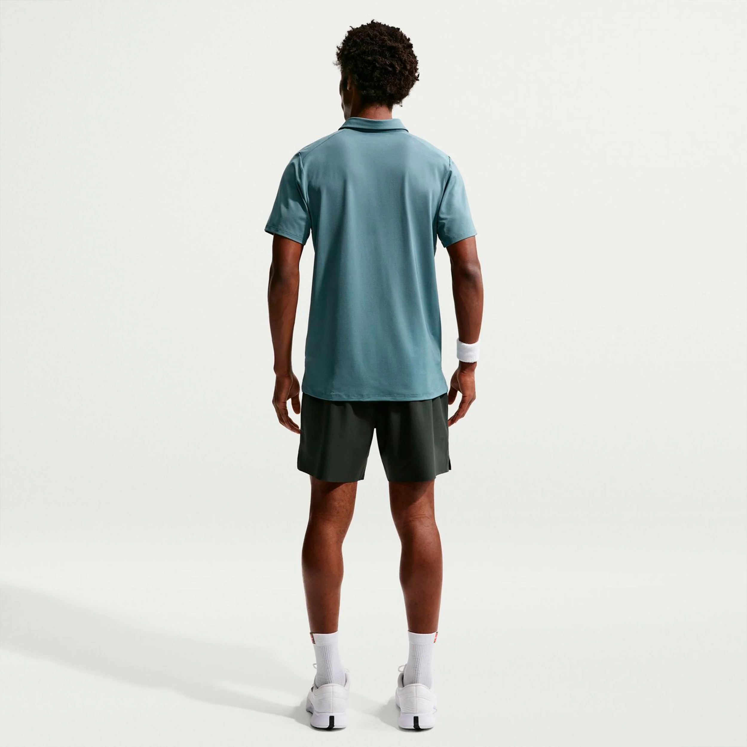 Jannik Sinner Court Dri-FIT Advantage Polo Hombres - azul-gris - Image 3