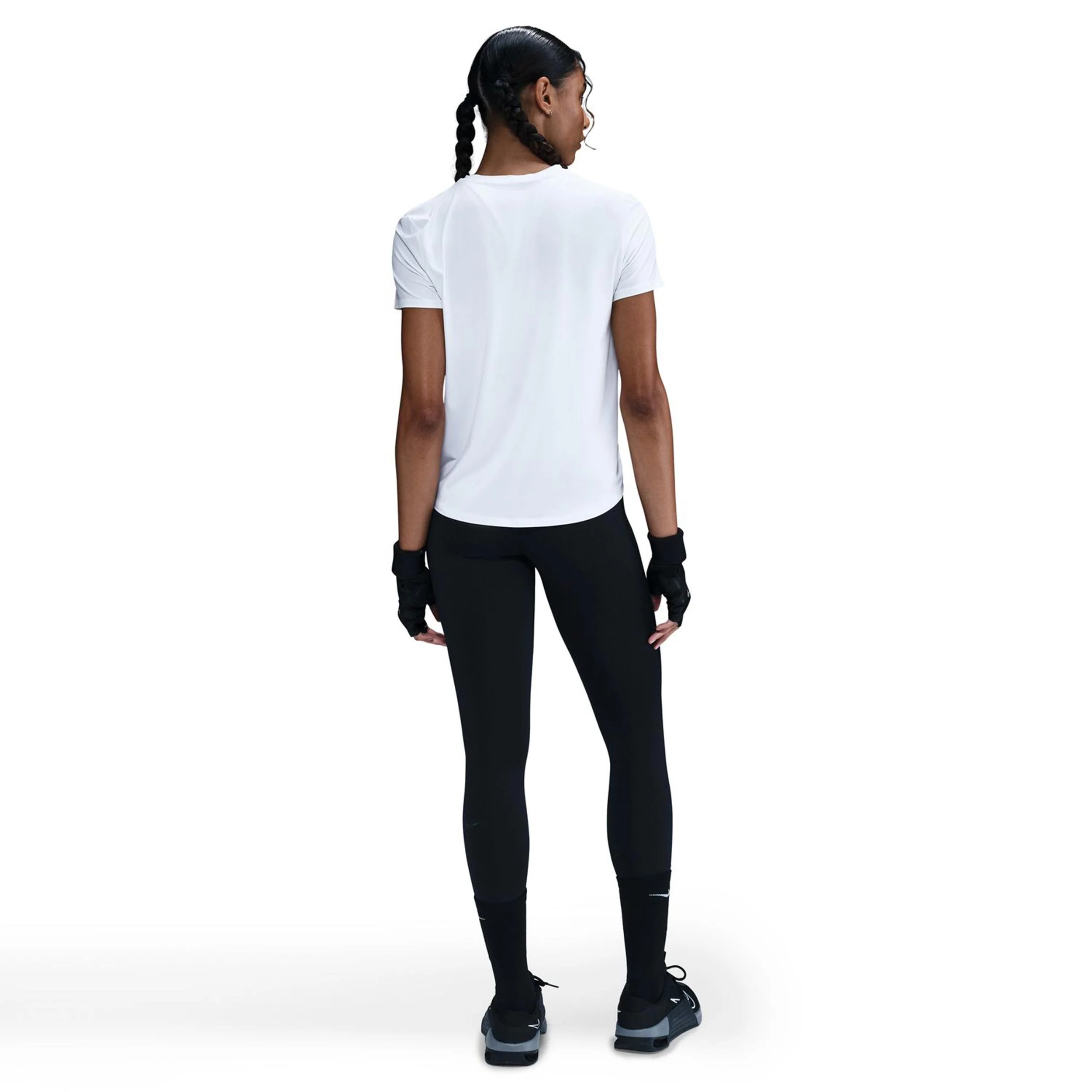 One Classic Dri-Fit Camiseta De Manga Corta Mujeres-Blanco - Image 3