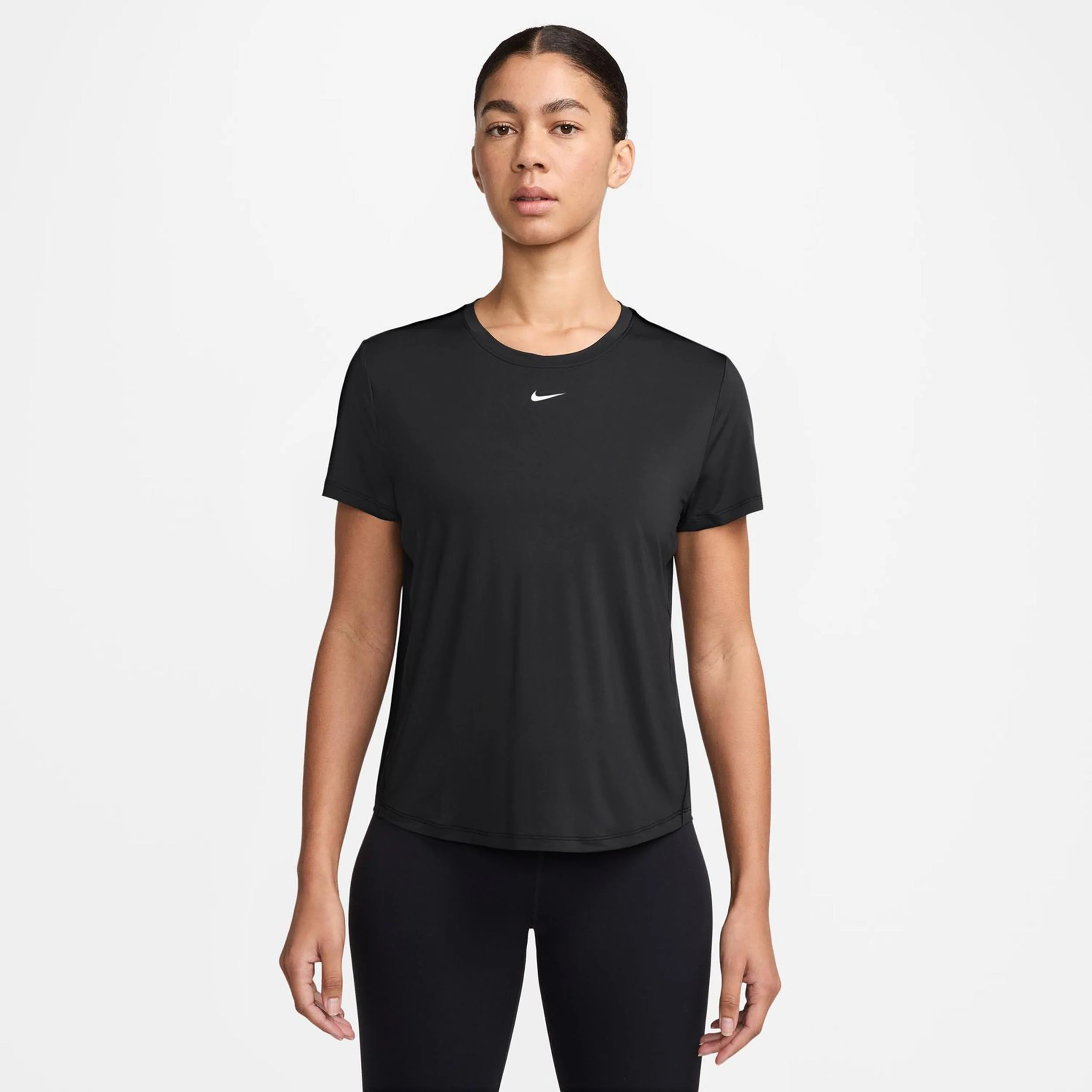 One Classic Dri-FIT Camiseta De Manga Corta Mujeres-Negro - Image 4