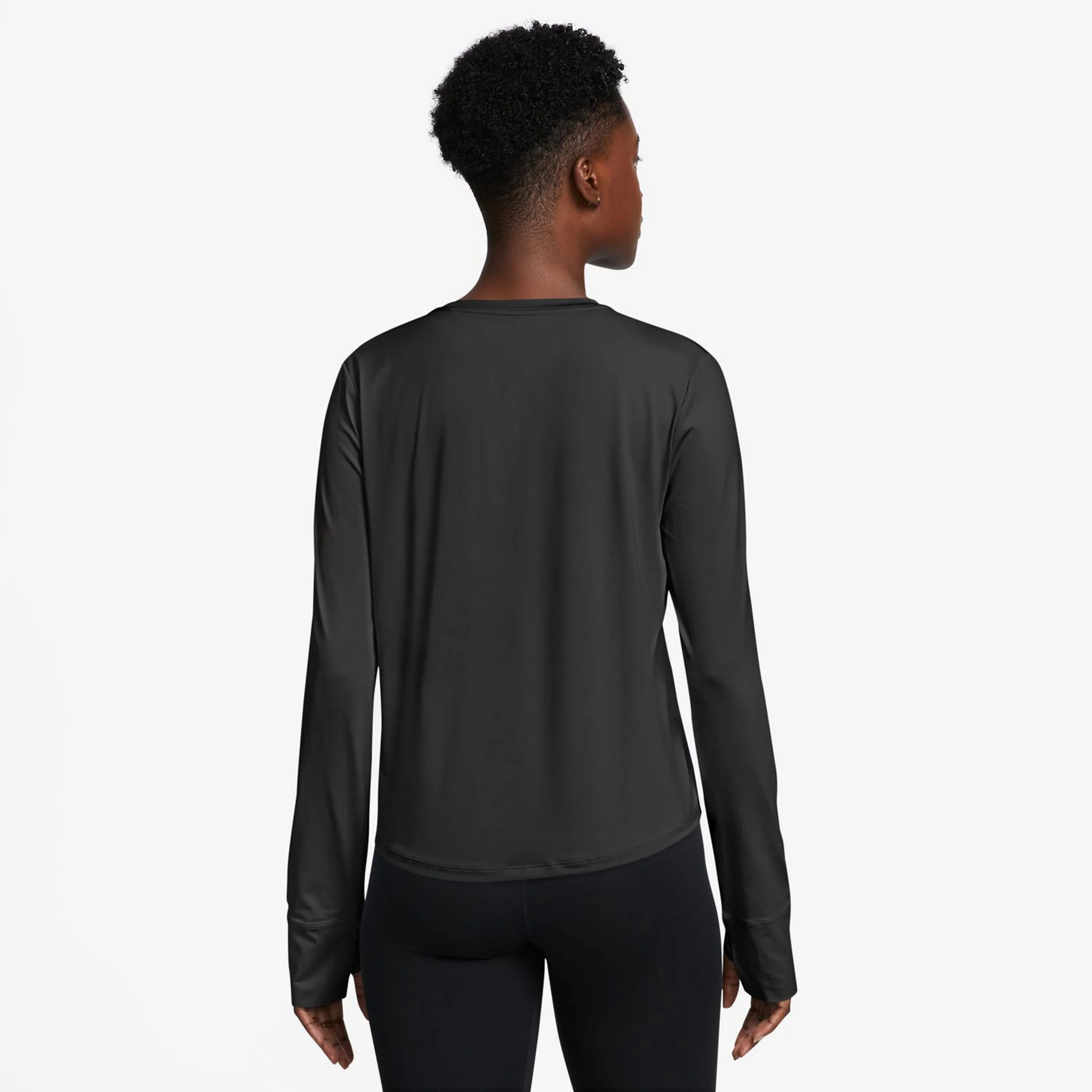 One Classic Dri-Fit Camiseta De Manga Larga Mujeres-Negro - Image 2