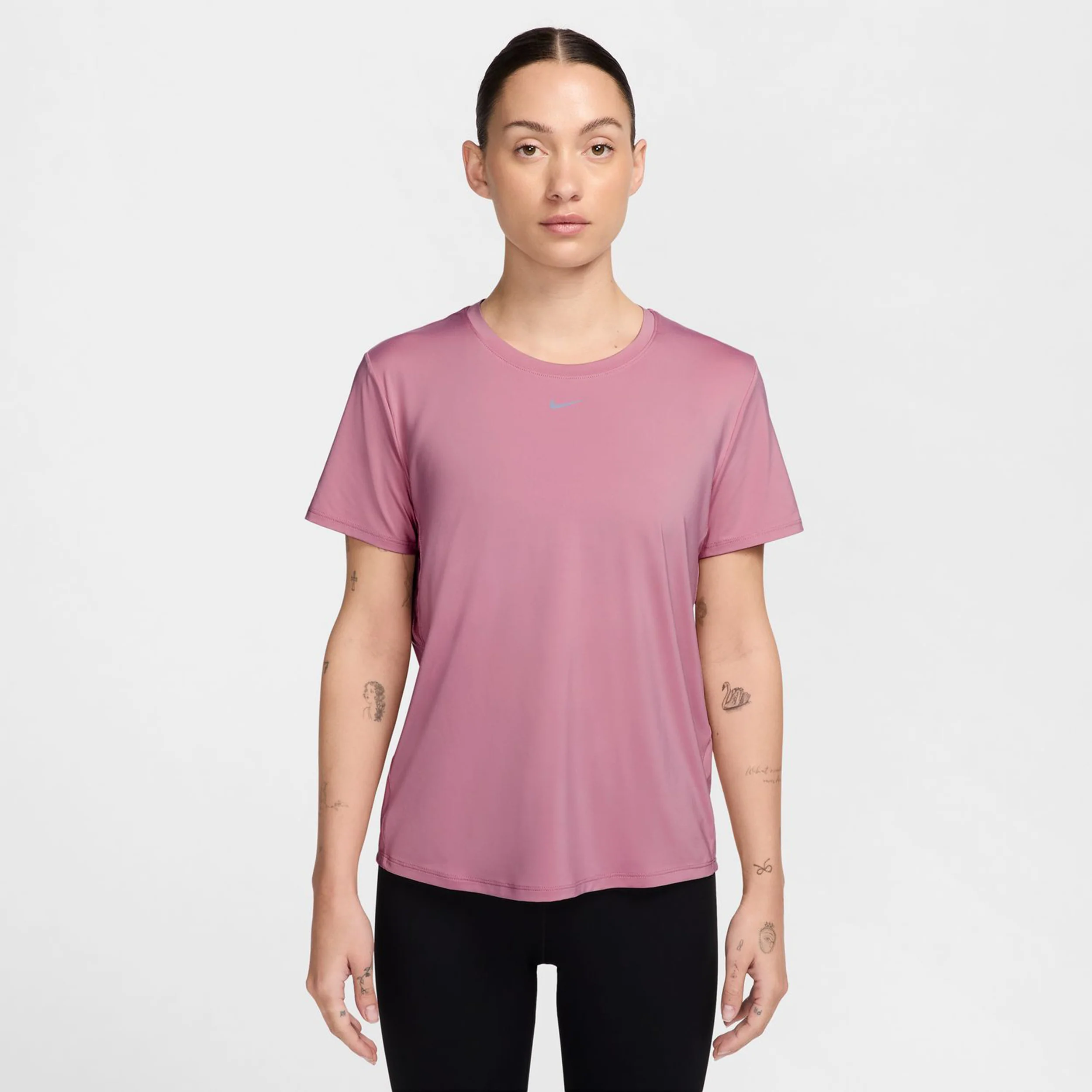 One Dri-Fit Camiseta De Manga Corta Mujeres-Berry
