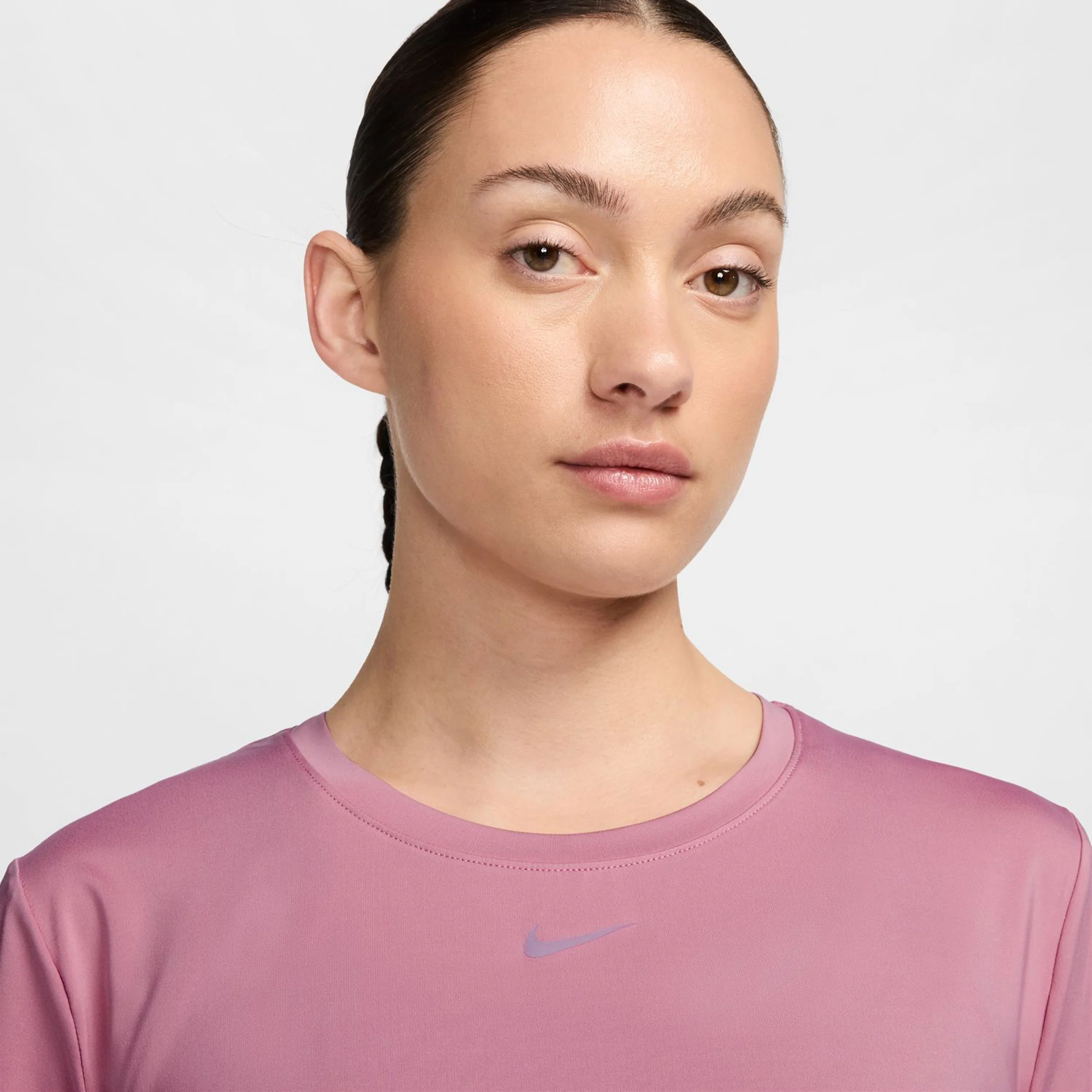 One Dri-Fit Camiseta De Manga Corta Mujeres-Berry - Image 3