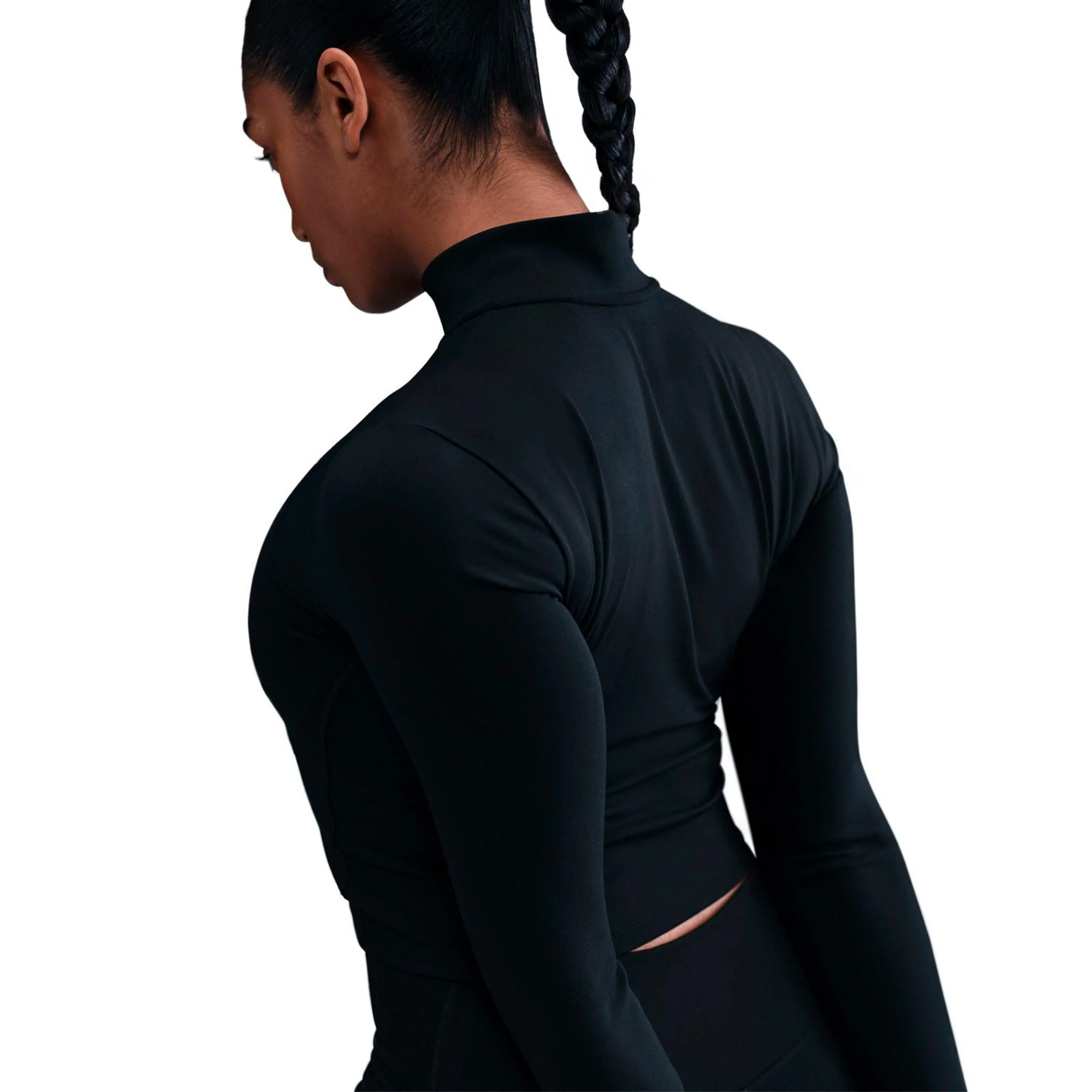 One Dri-Fit Quarter Zip Camiseta de manga larga Mujeres - negro - Image 4
