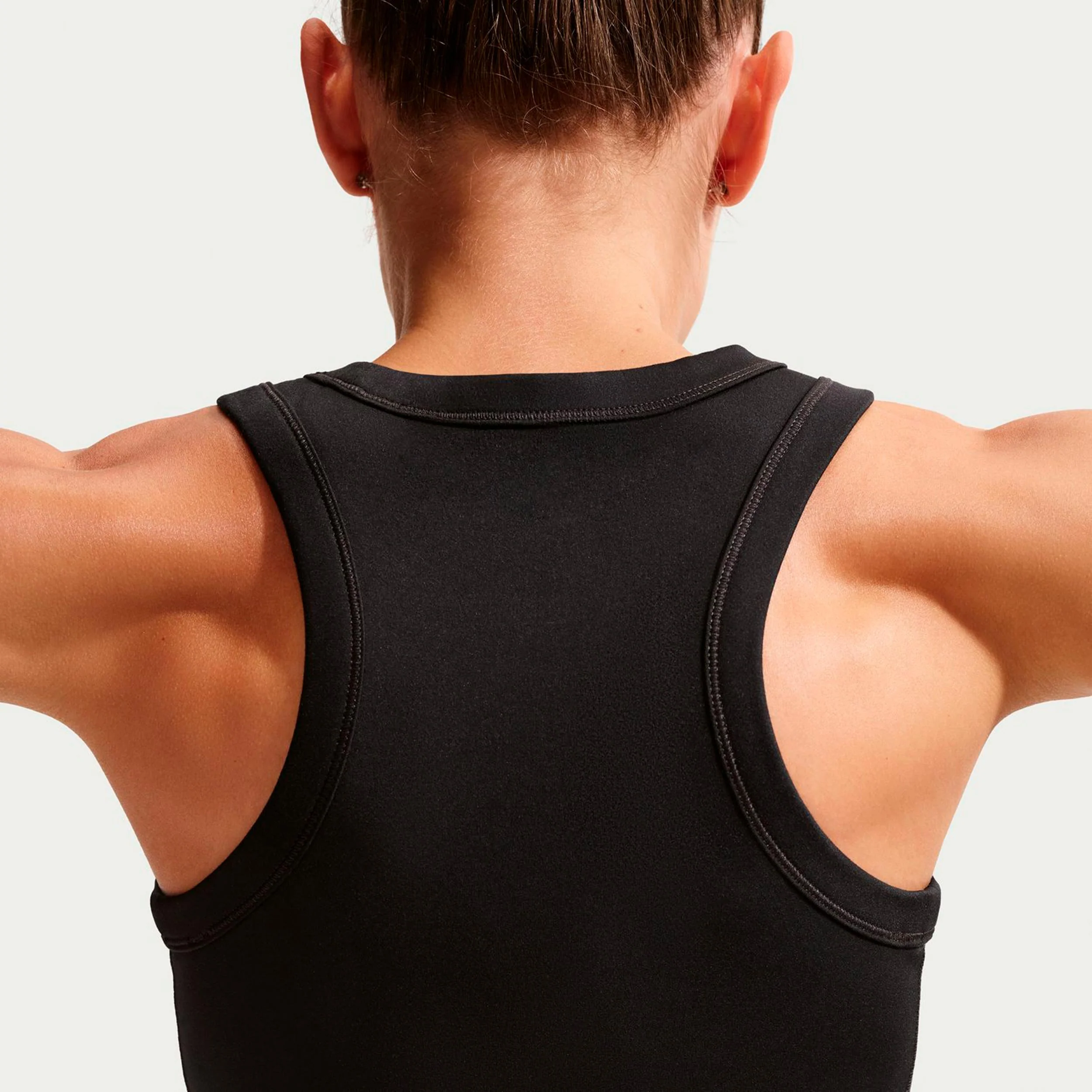 One Fitted Dri-Fit Crop Camiseta de tirantes Mujeres - negro - Image 4