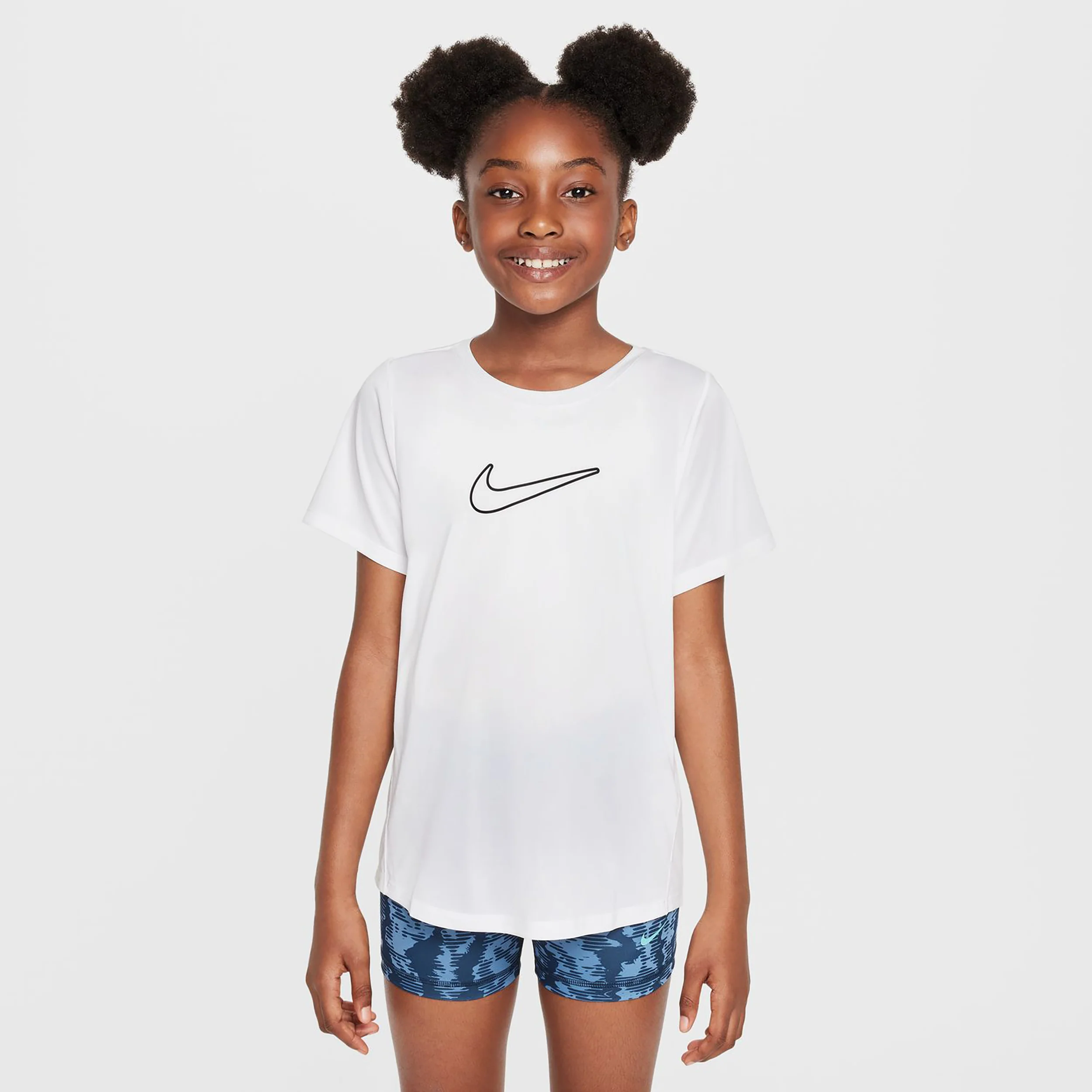 One STD Camiseta De Manga Corta Chicas-Blanco - Image 4