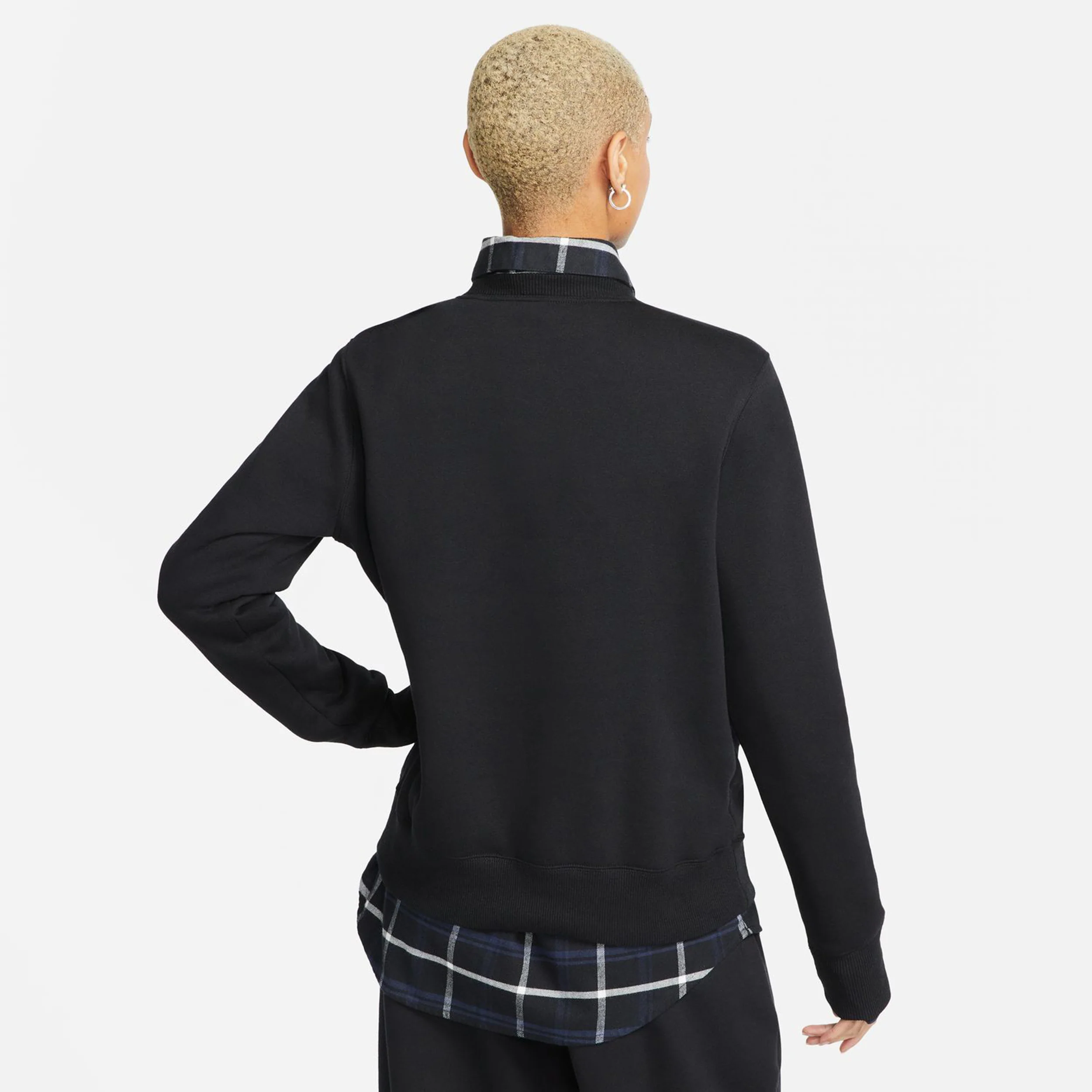 PHNX Fleece STD Crew Sudadera Mujeres-Negro - Image 5