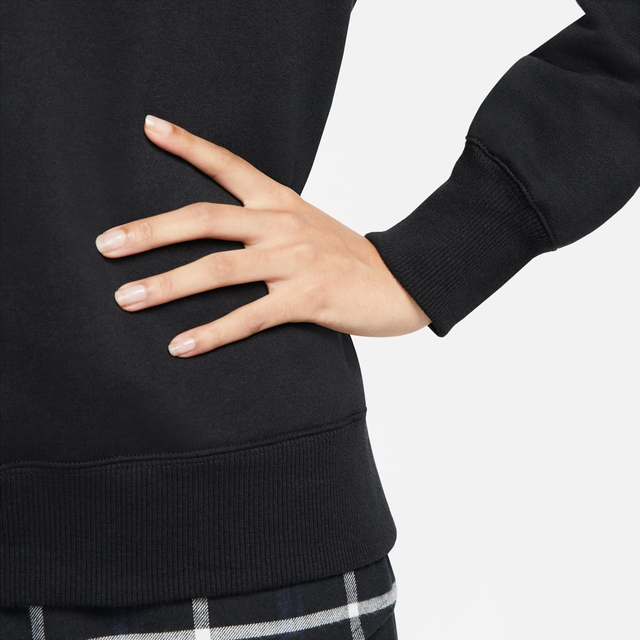 PHNX Fleece STD Crew Sudadera Mujeres-Negro - Image 8
